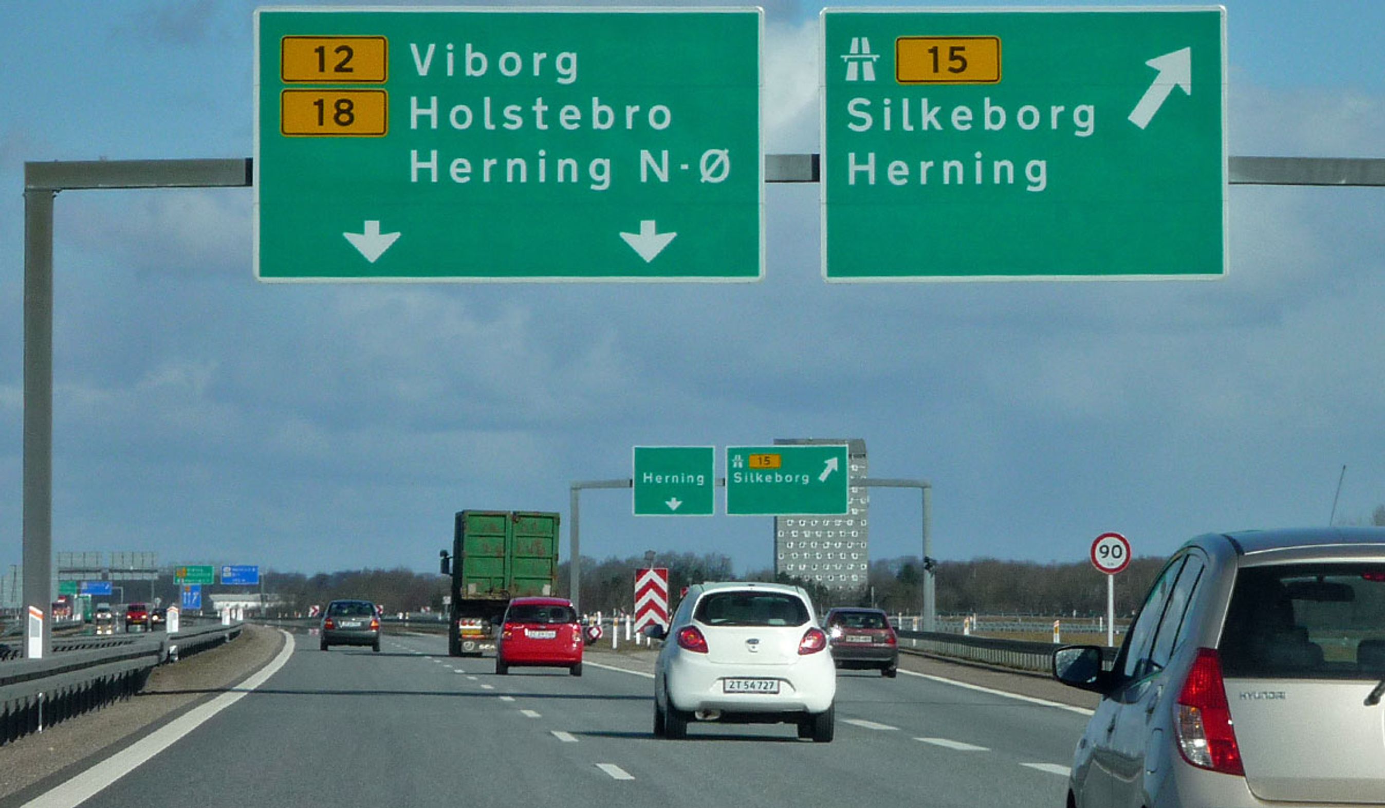 Der kommer nu motorvej fra Herning til Holstebro - men med tosporet strækninger.