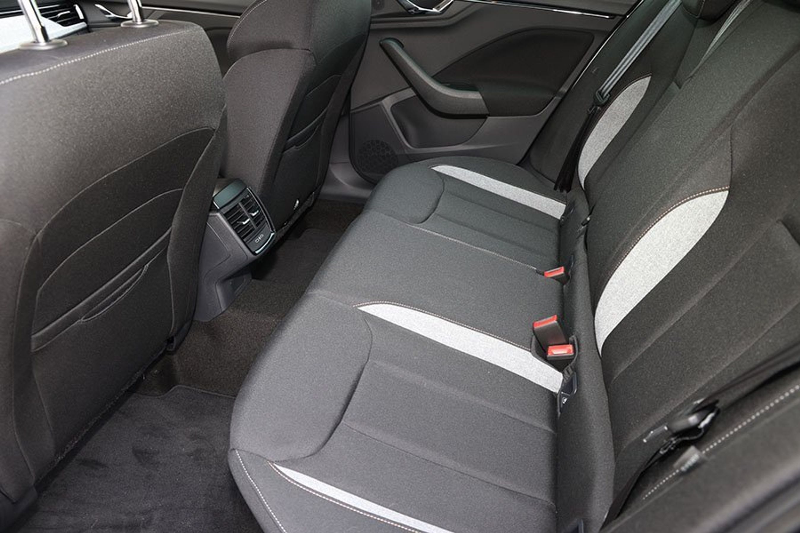 Bagsædet i en Skoda Kamiq