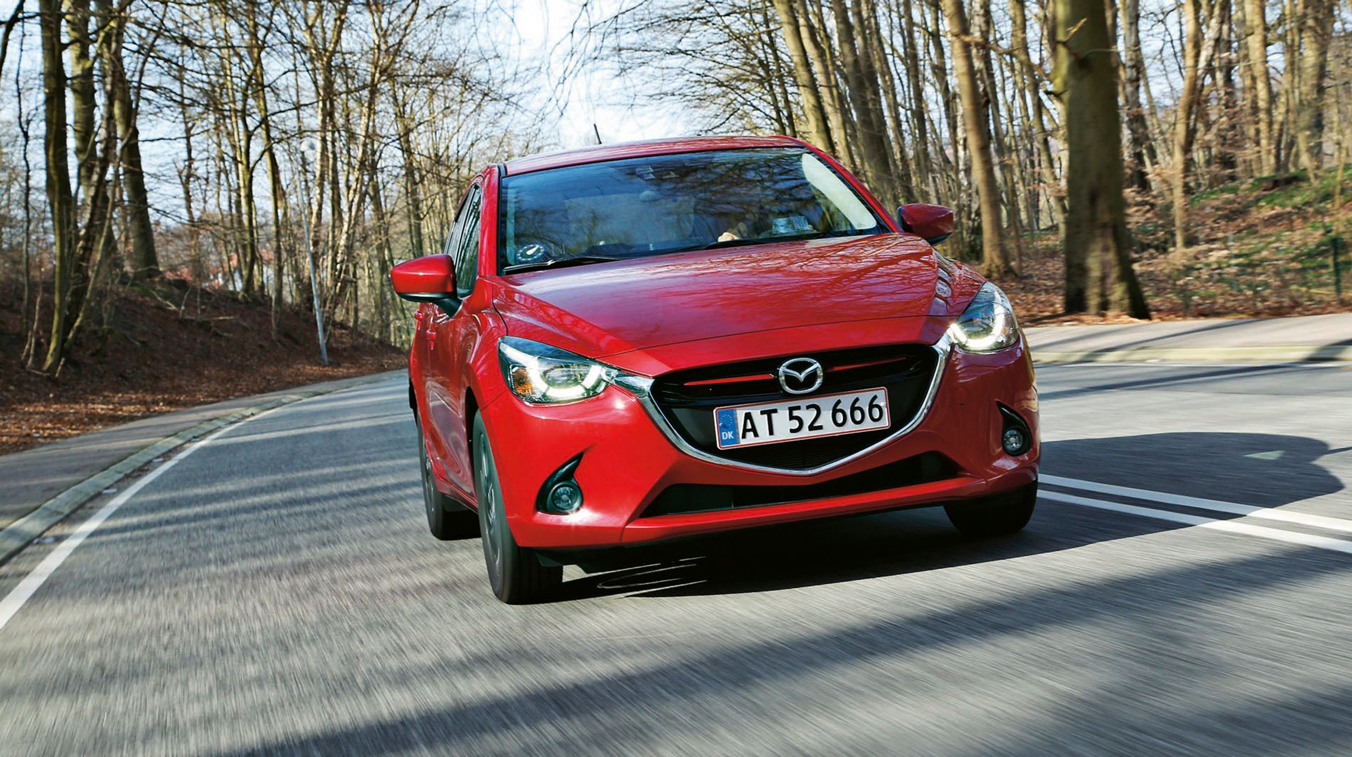 Mazda 2 findes kun i denne femdørsudgave og er her testet i topudgaven med alt i udstyr til 230.000 kr. Billigste udgave koster 134.000 kr.