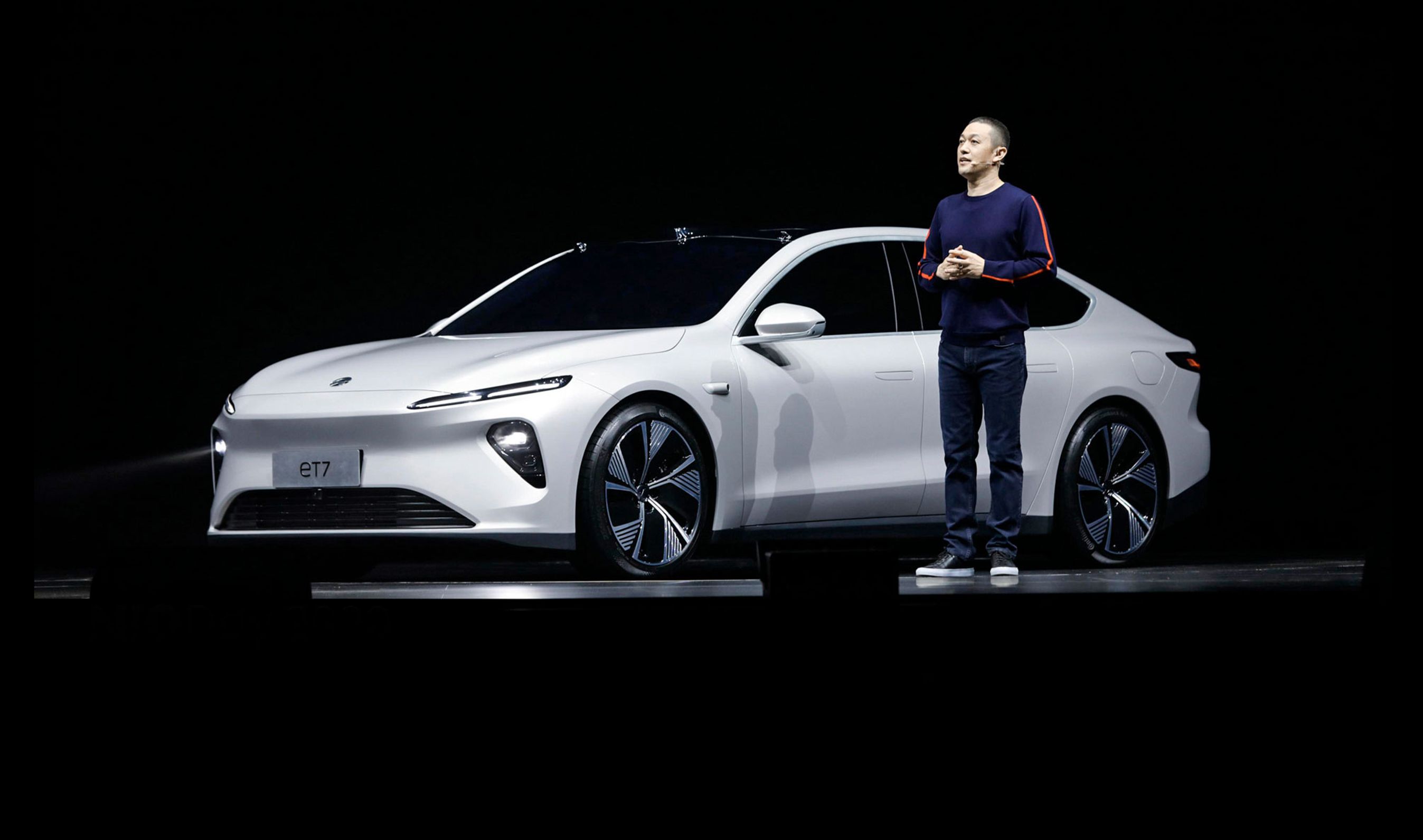 Nio har netop præsenteret den nye ET7 i Chengdu, Kina.