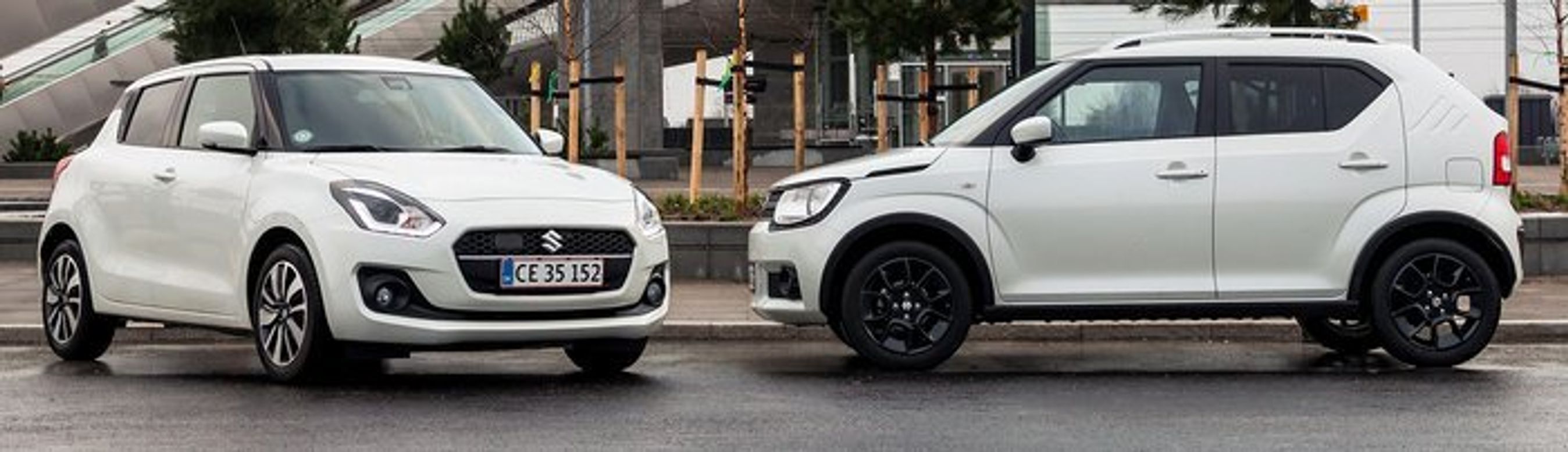 Suzuki gør nu mildhybrid-teknik til standard i Ignis og Swift. CO2-tallet skal ned.