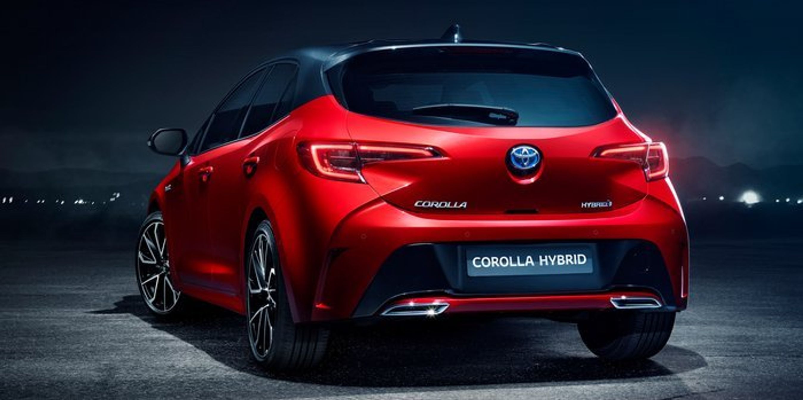 Toyota Corolla bagfra.