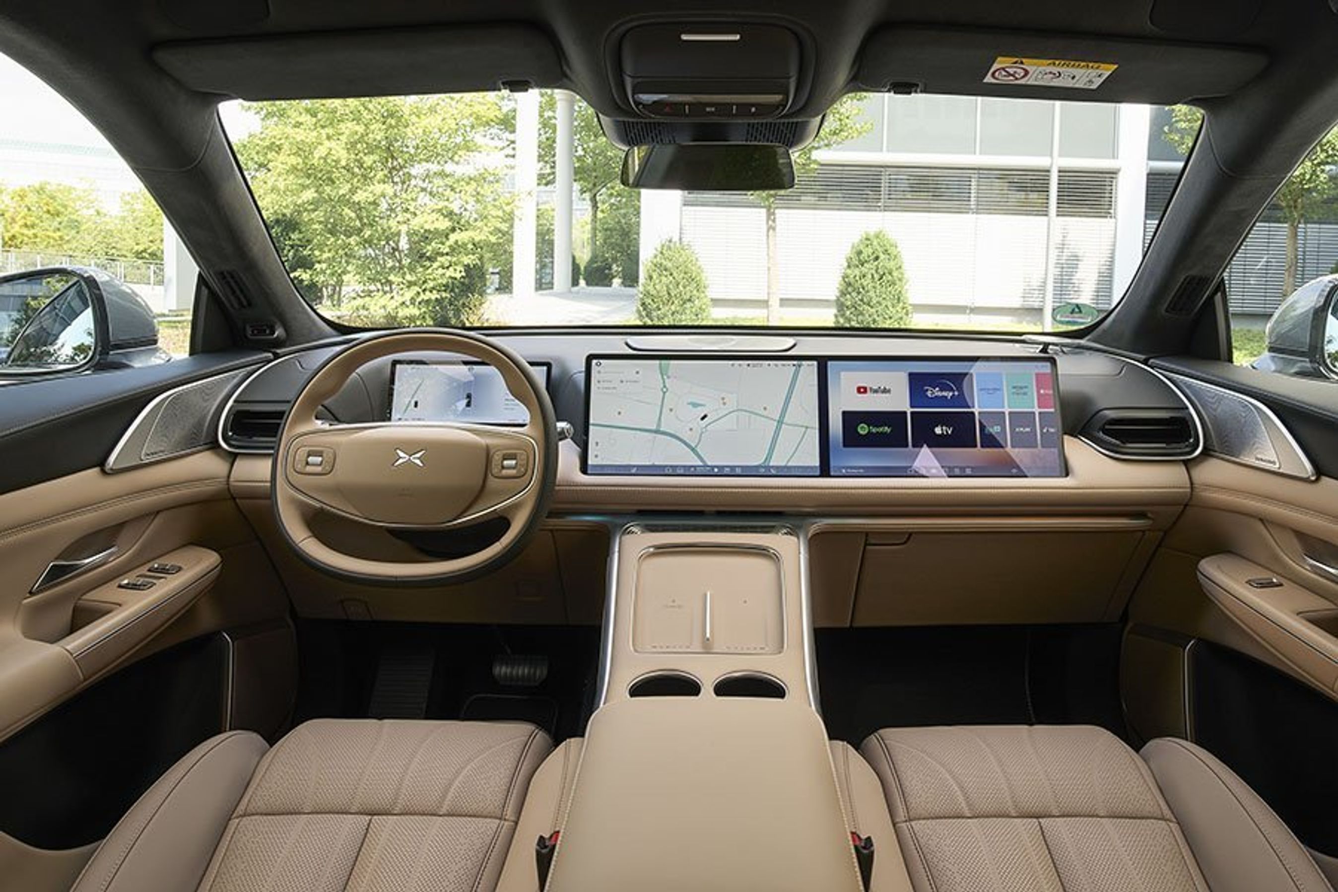 Kabinen i en Xpeng G9