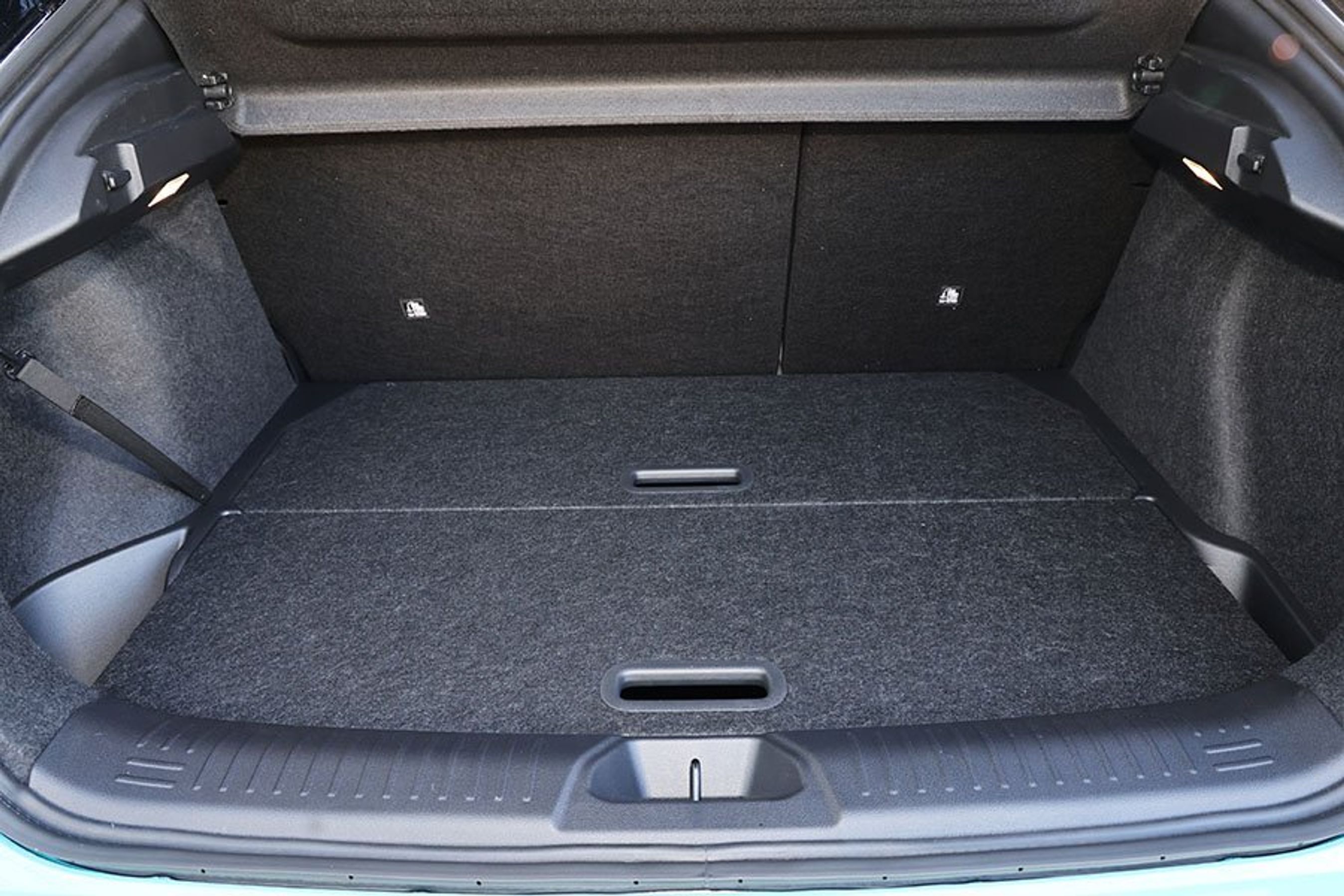 Bagagerum i en Nissan Leaf