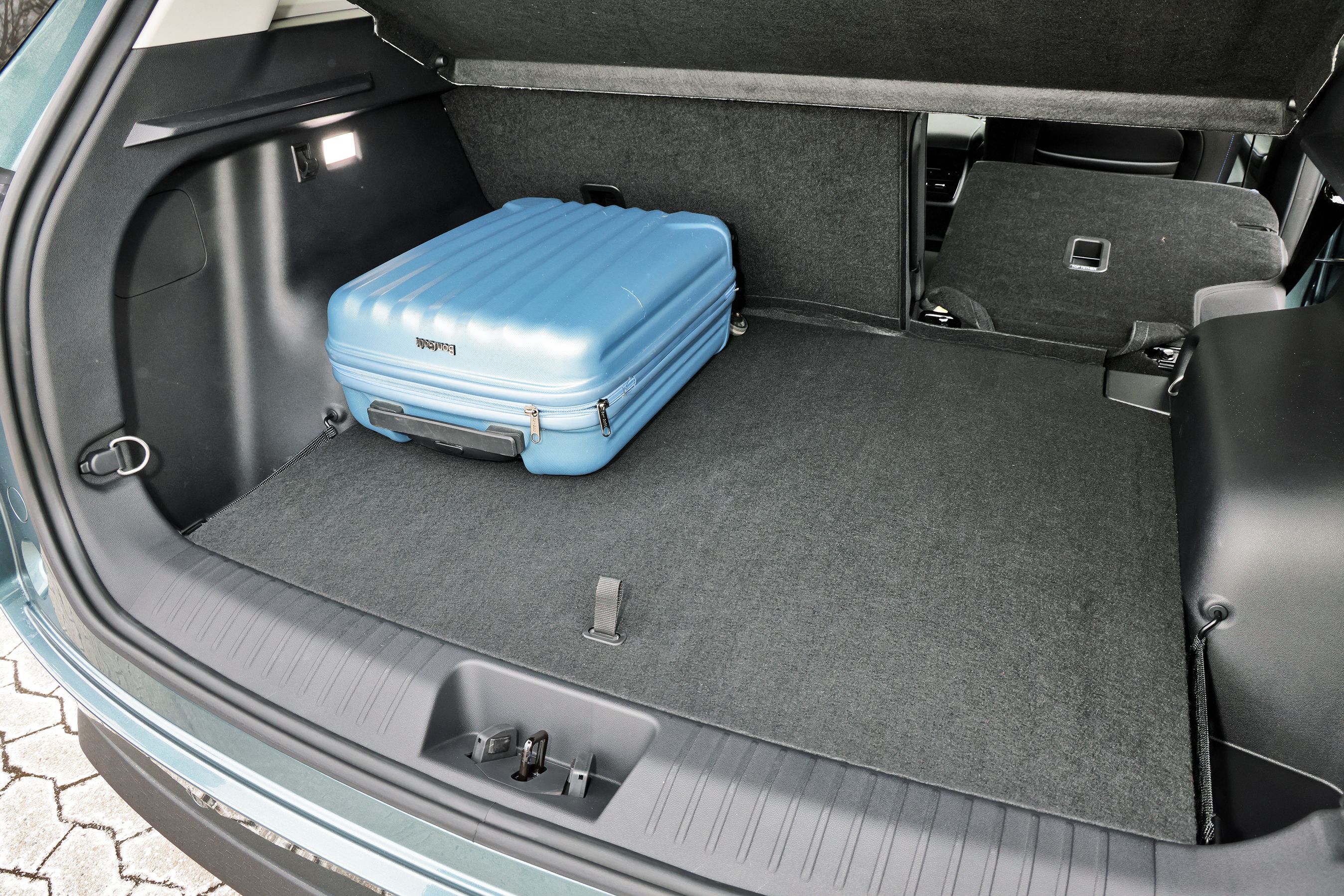 Bagagerummet i en Jaecoo J5 EV