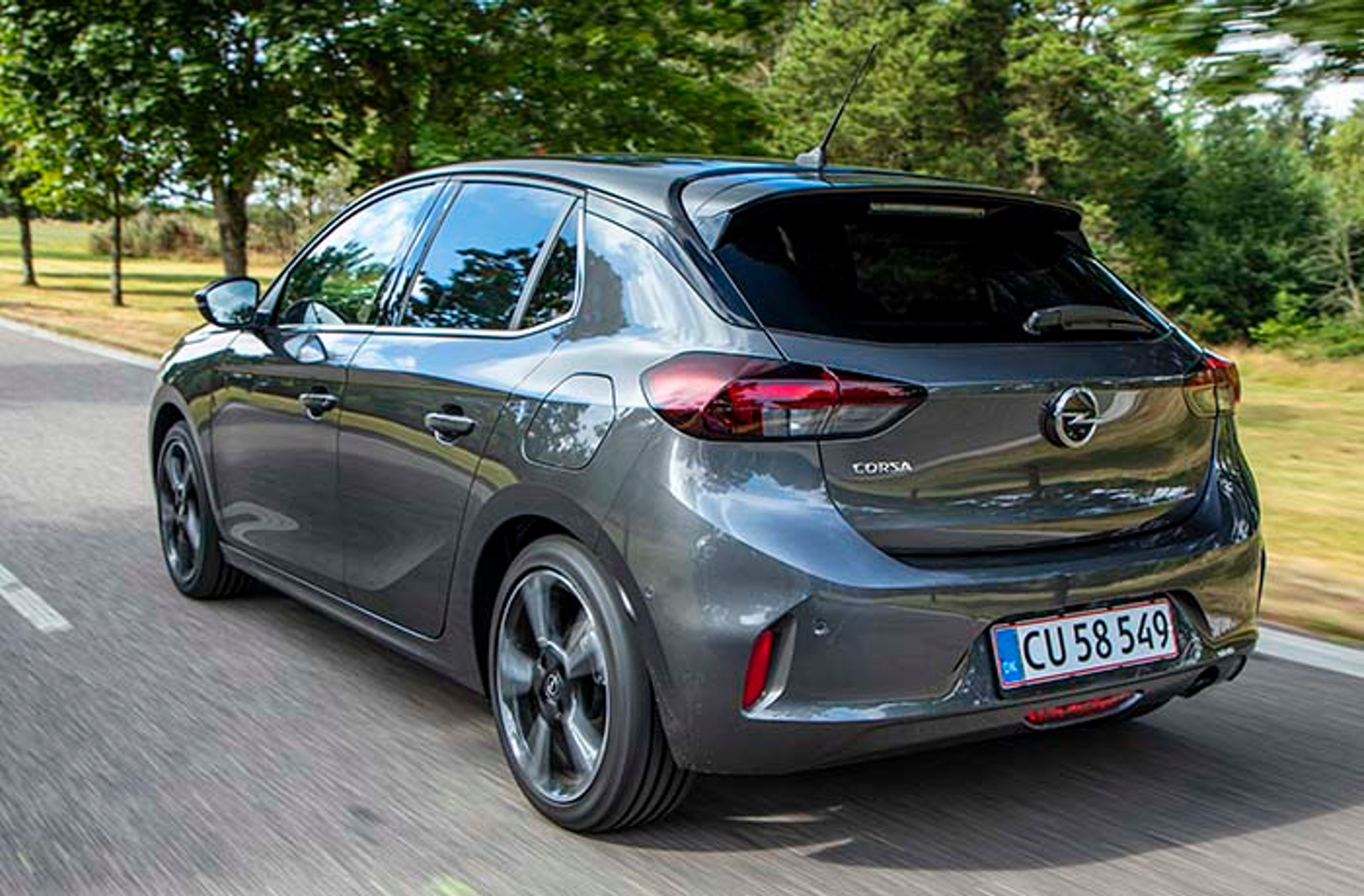 Opel Corsa set bagfra