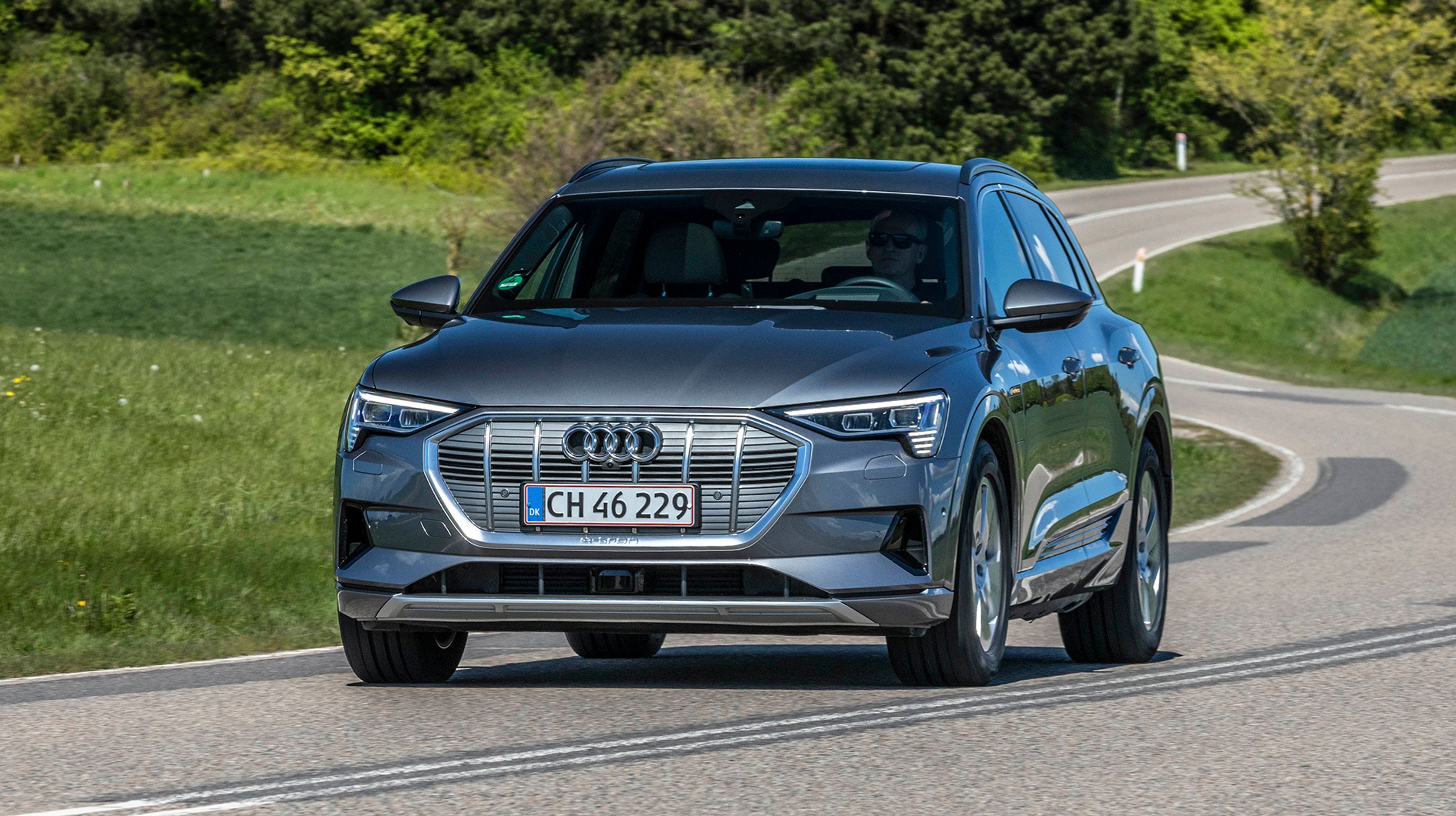 Audi E-tron forfra