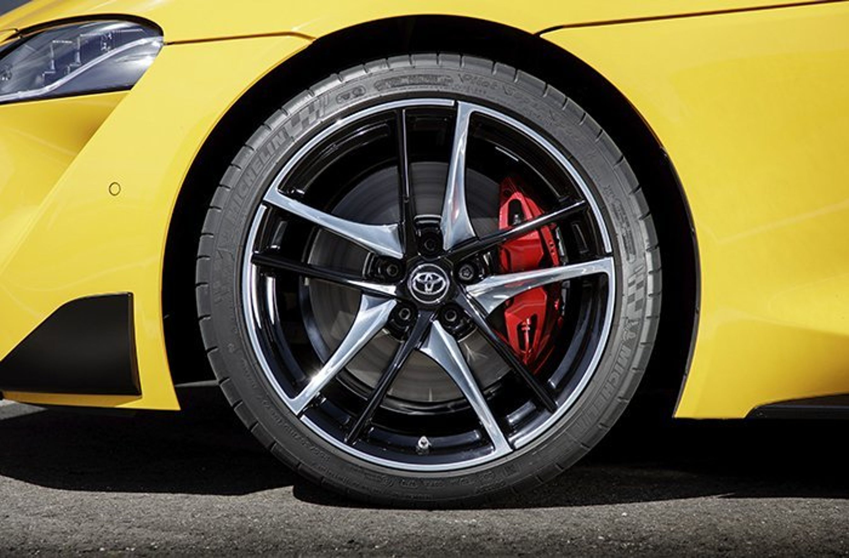 Fælge på Toyota Supra