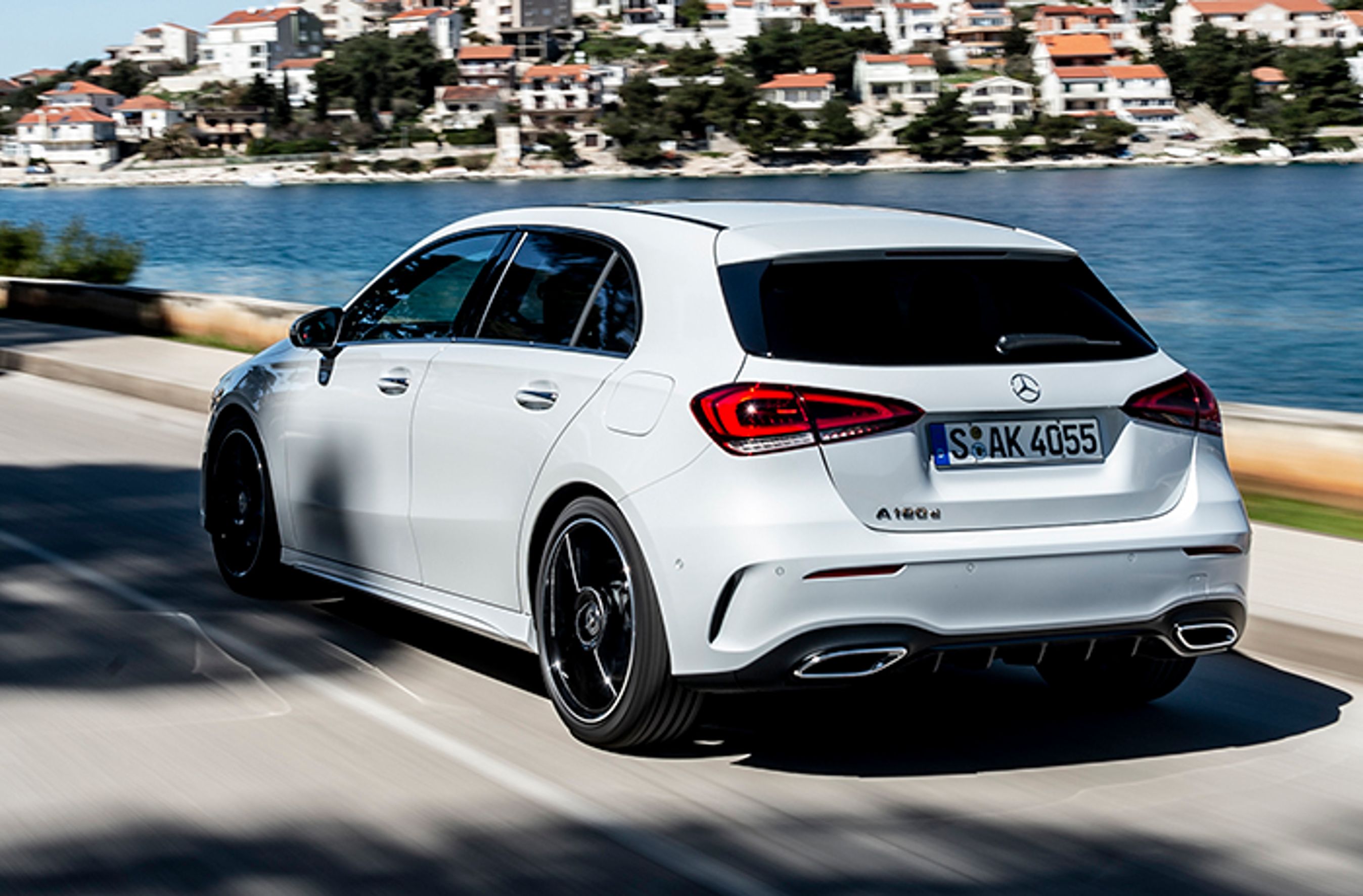 Mercedes A-klasse bagfra