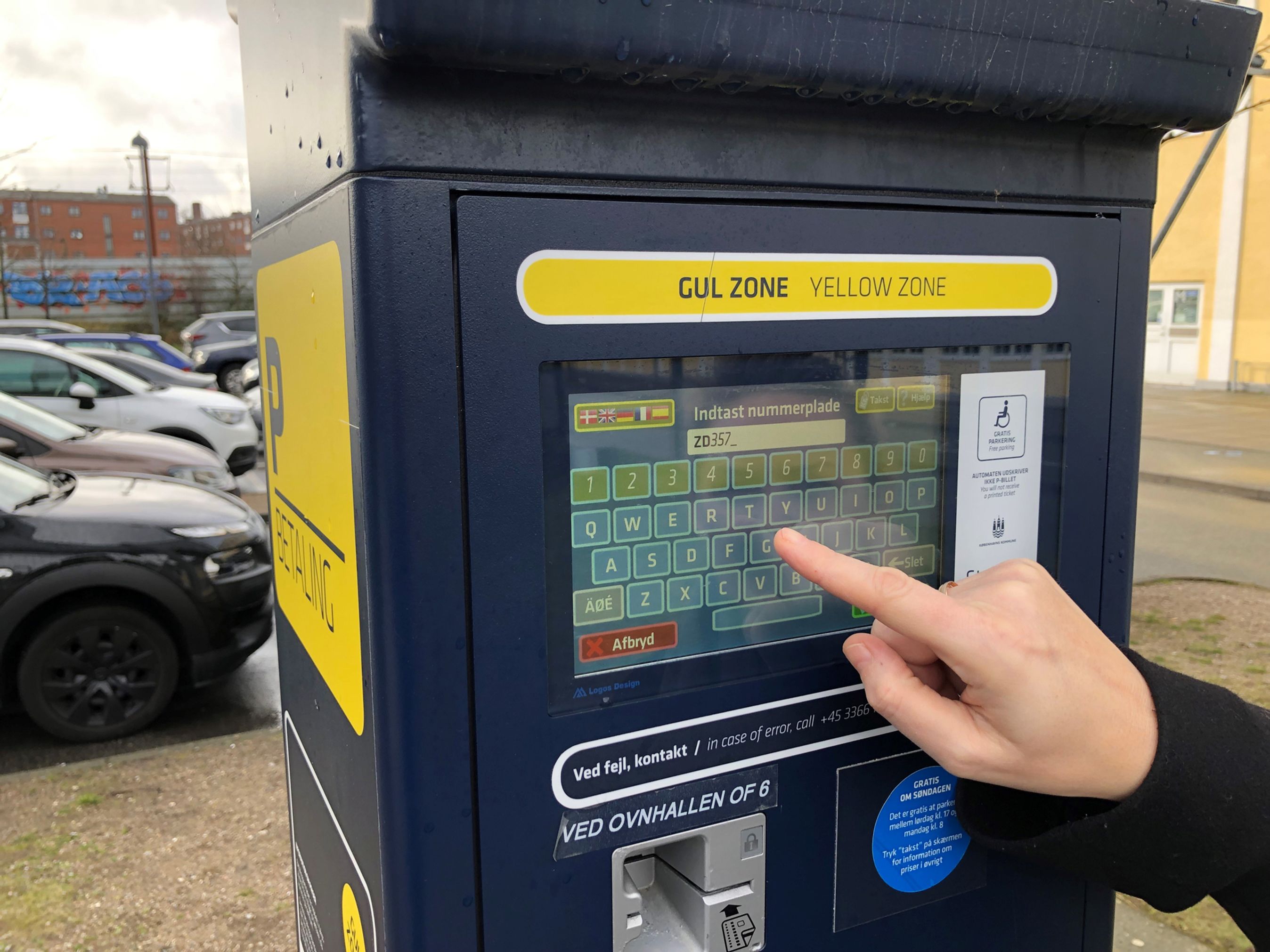 Ny godkendelse skal minimere risikoen for tastefejl ved parkering