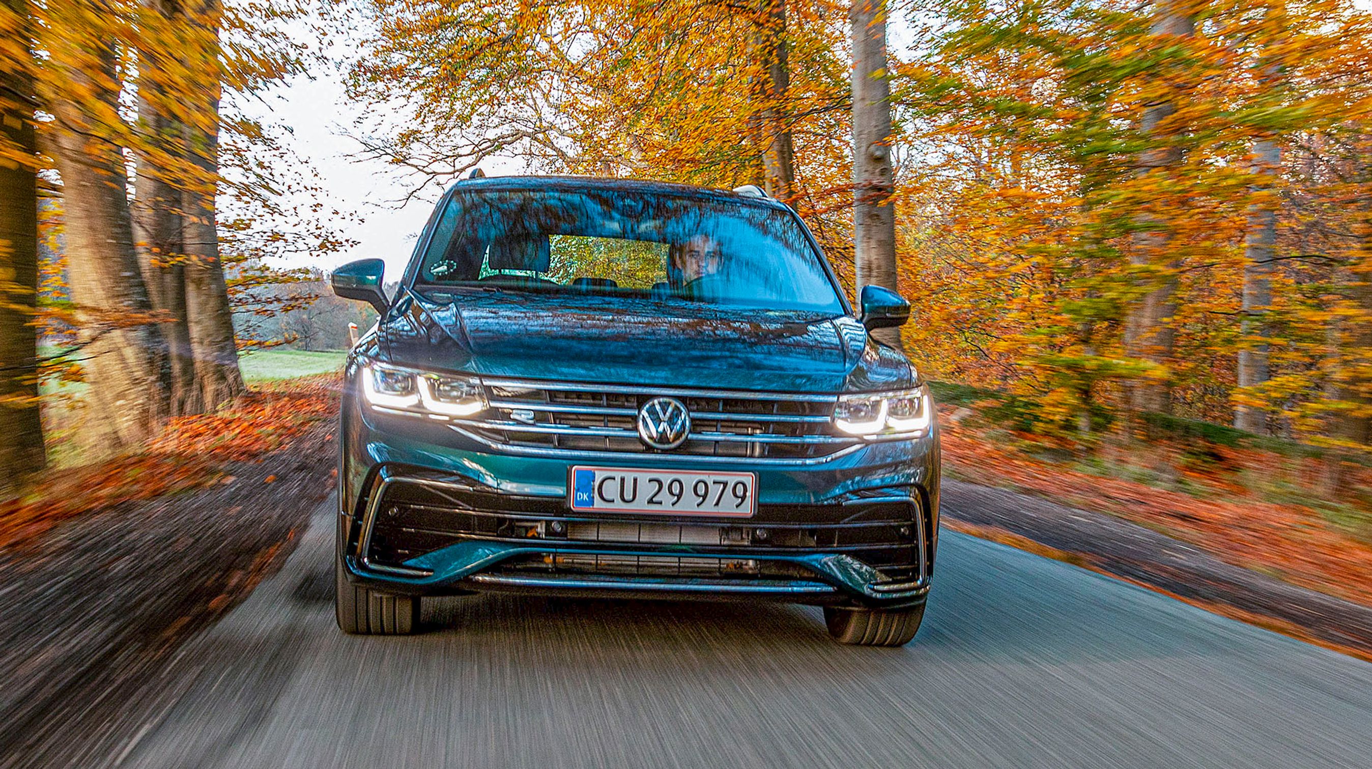 VW Tiguan set forfra