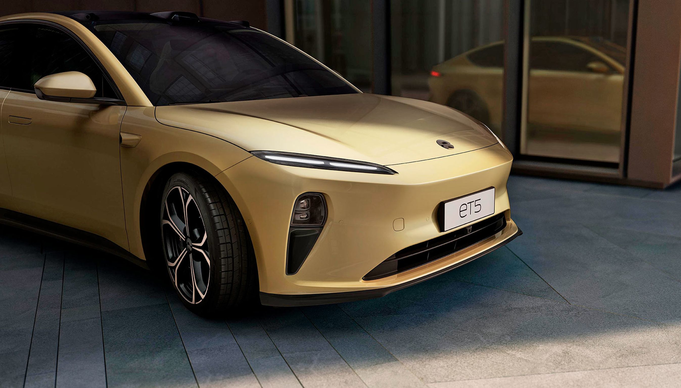 Nio ET5 er en mellemstor hatchback.