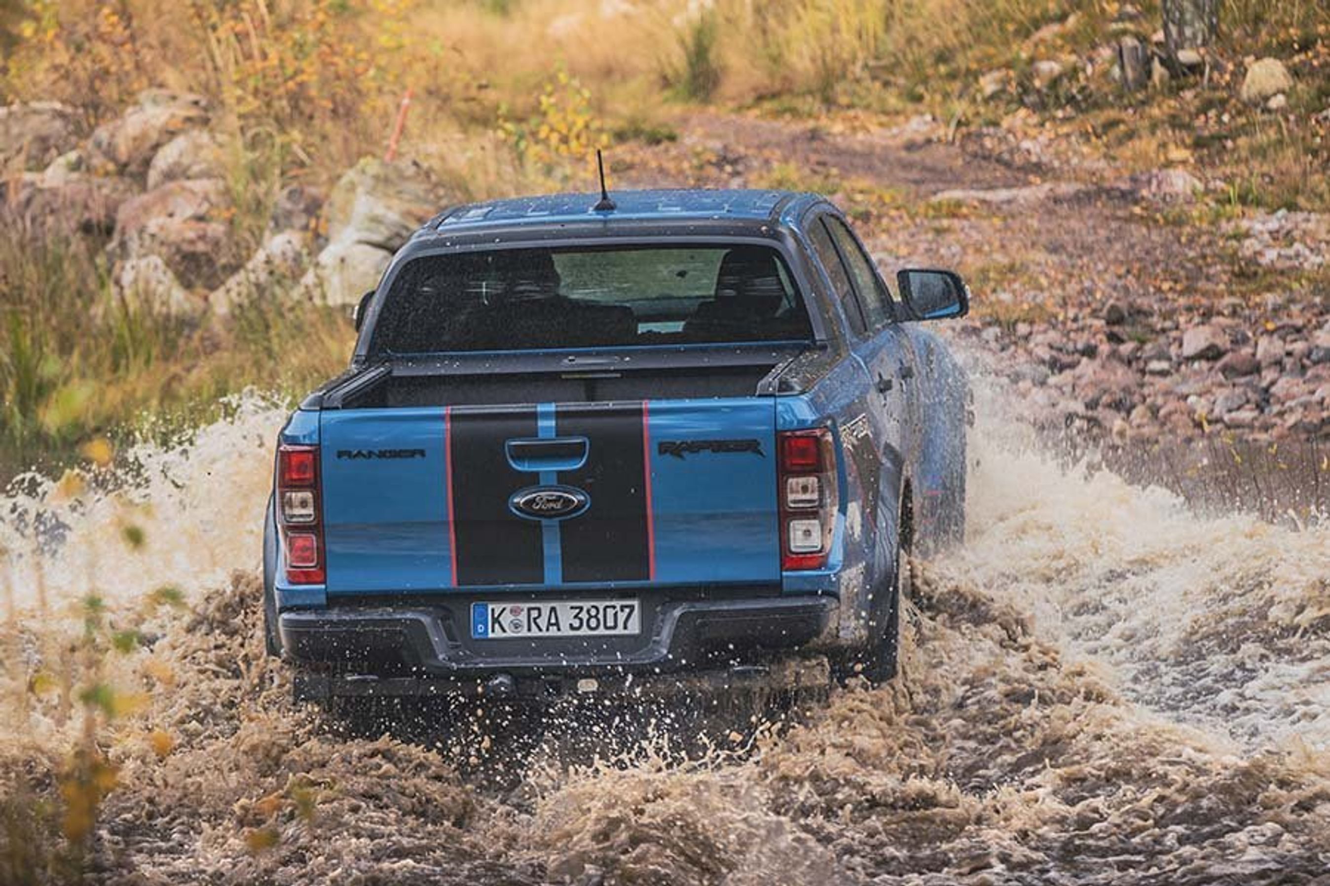 Ford Ranger Raptor kører godt alle vegne