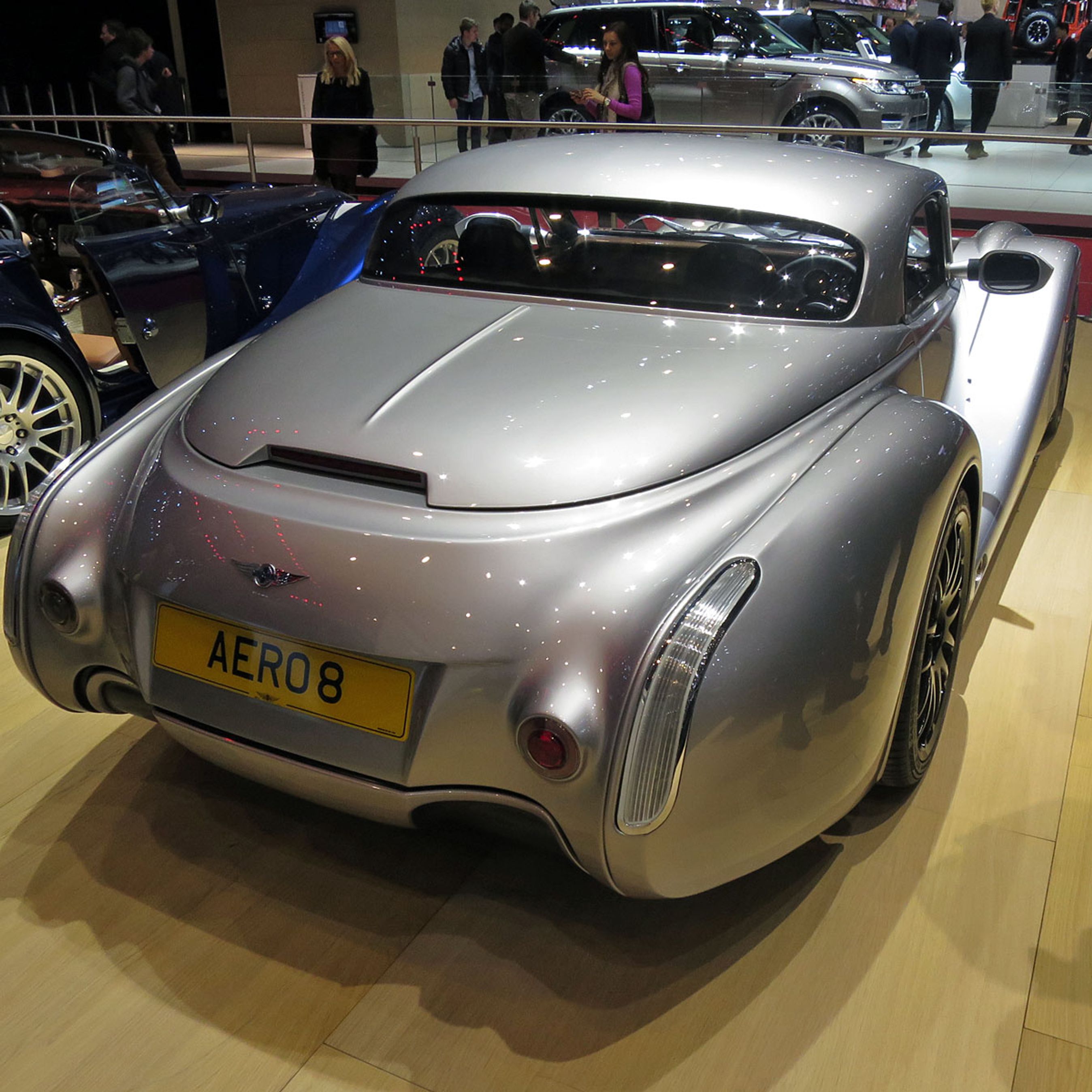 Morgan kalder denne Aero 8 for femte generation. Der er sket en del ændringer under det klassiske karrosseri. Foto: Bo Christian Koch