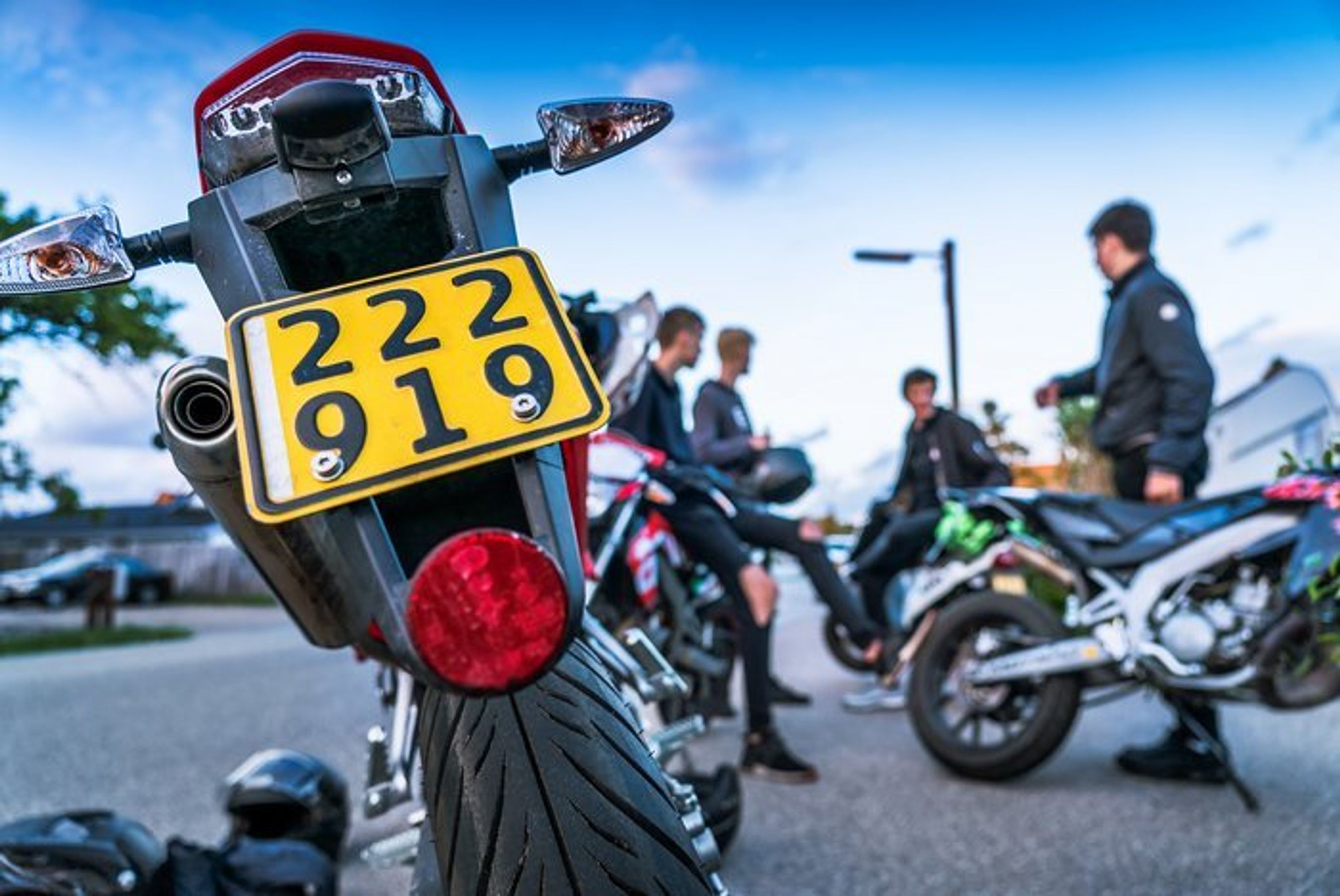 Rigtig mange knallerter er tunede.