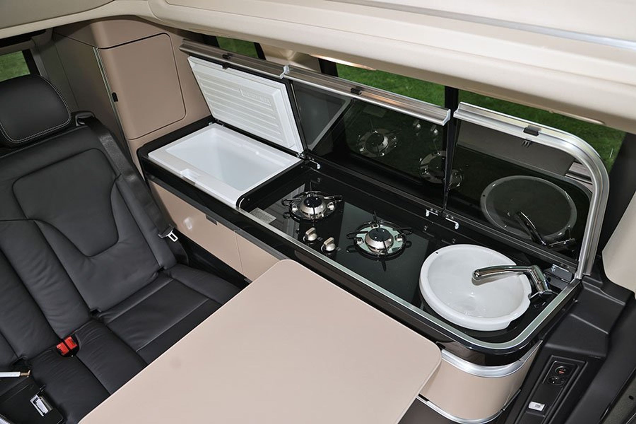 Køkken i en Mercedes Marco Polo