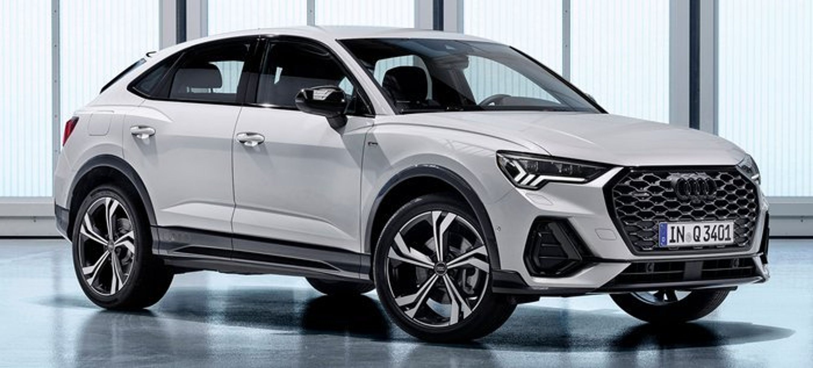 Audi Q3 Sportback er nært beslægtet med den almindelige Q3.