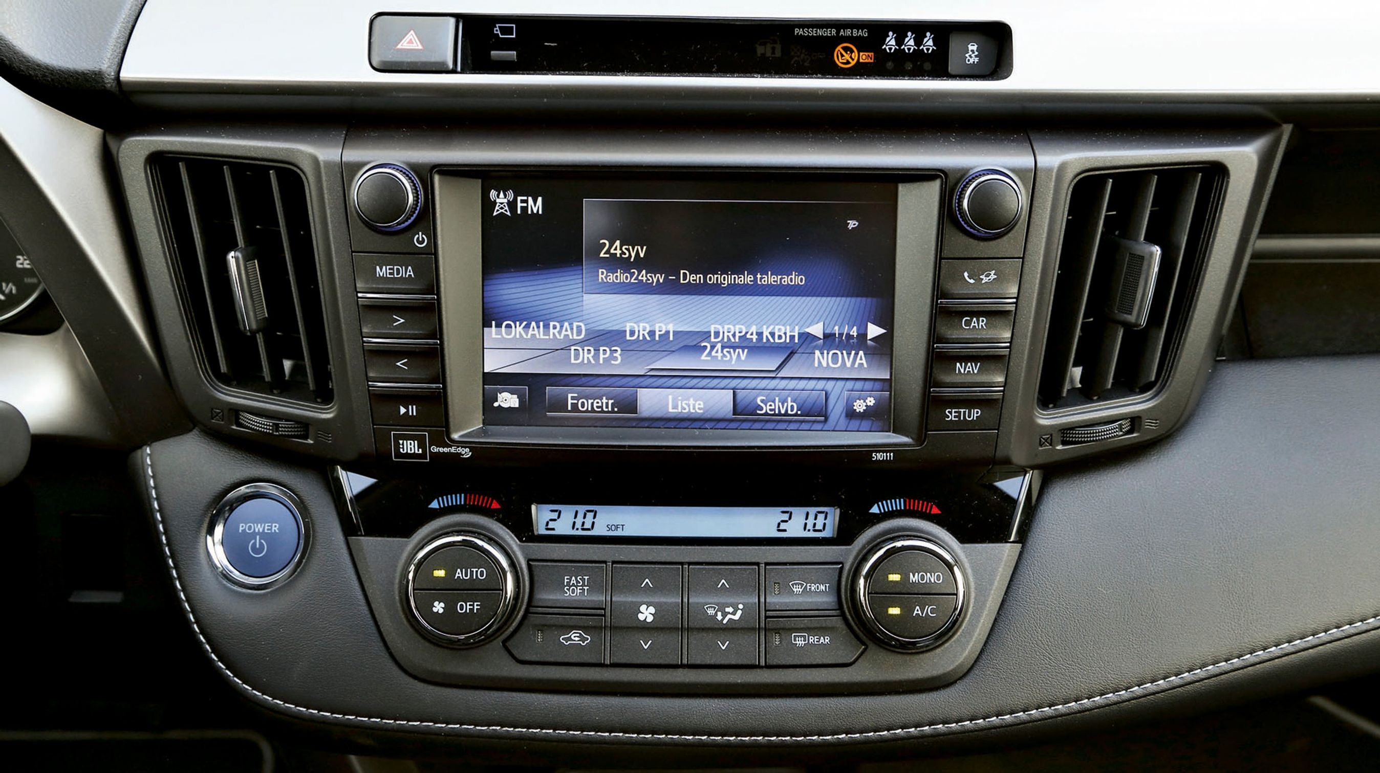 Skærmen er lækker.