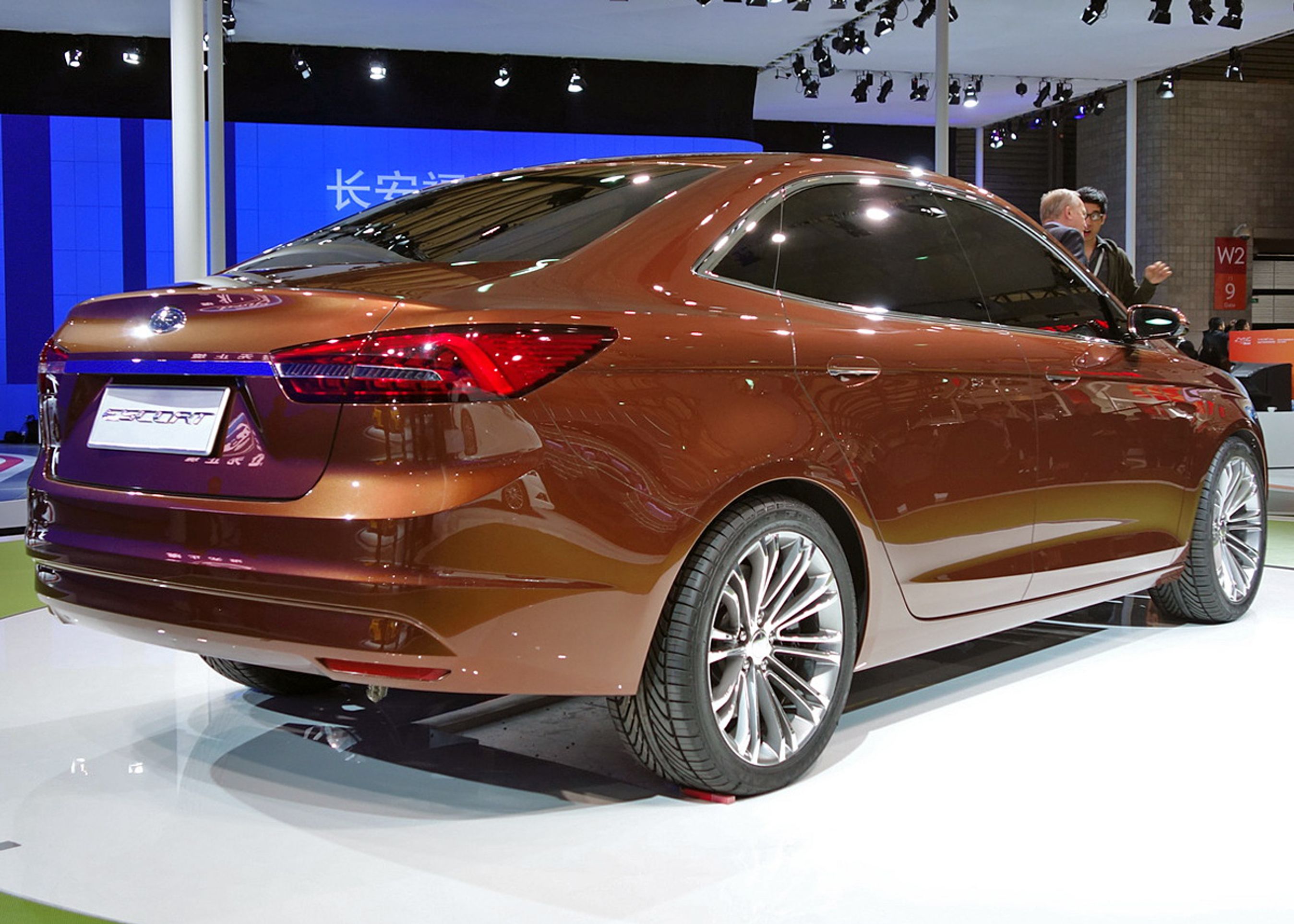 Den kinesiske Escort er en sedan.