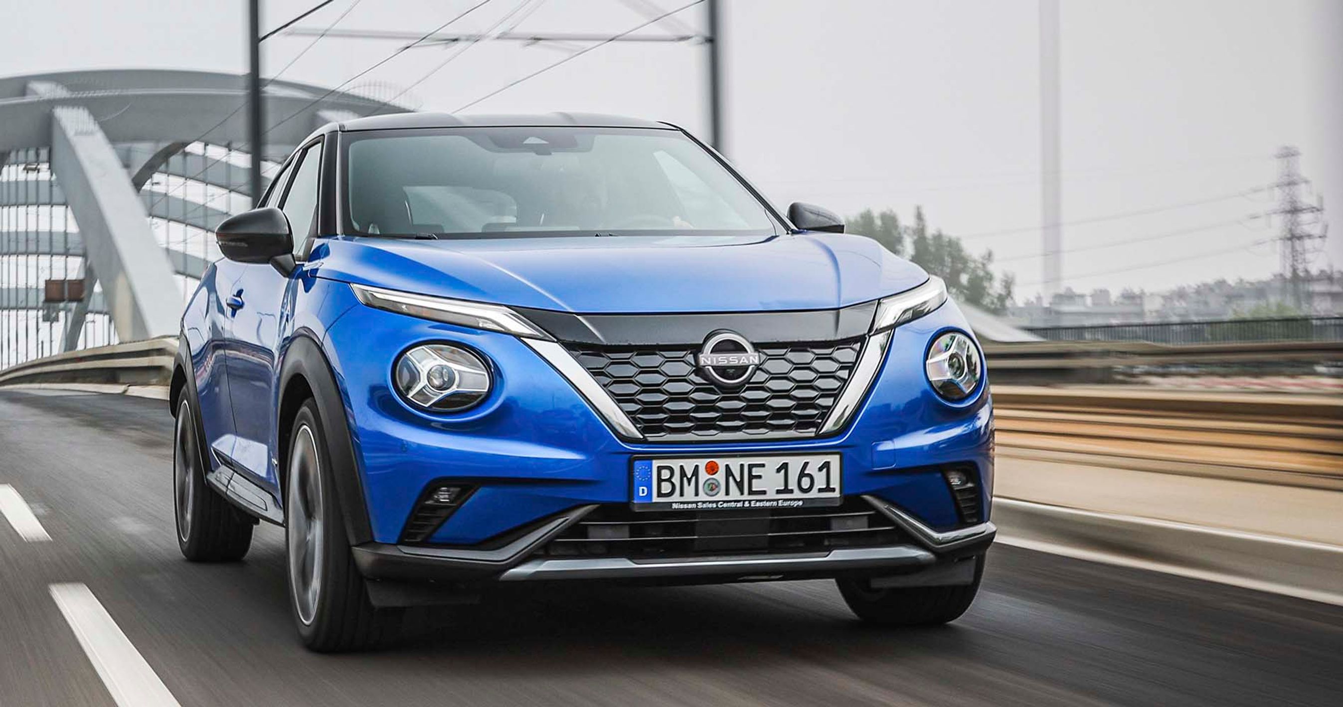 Nissan Juke set forfra