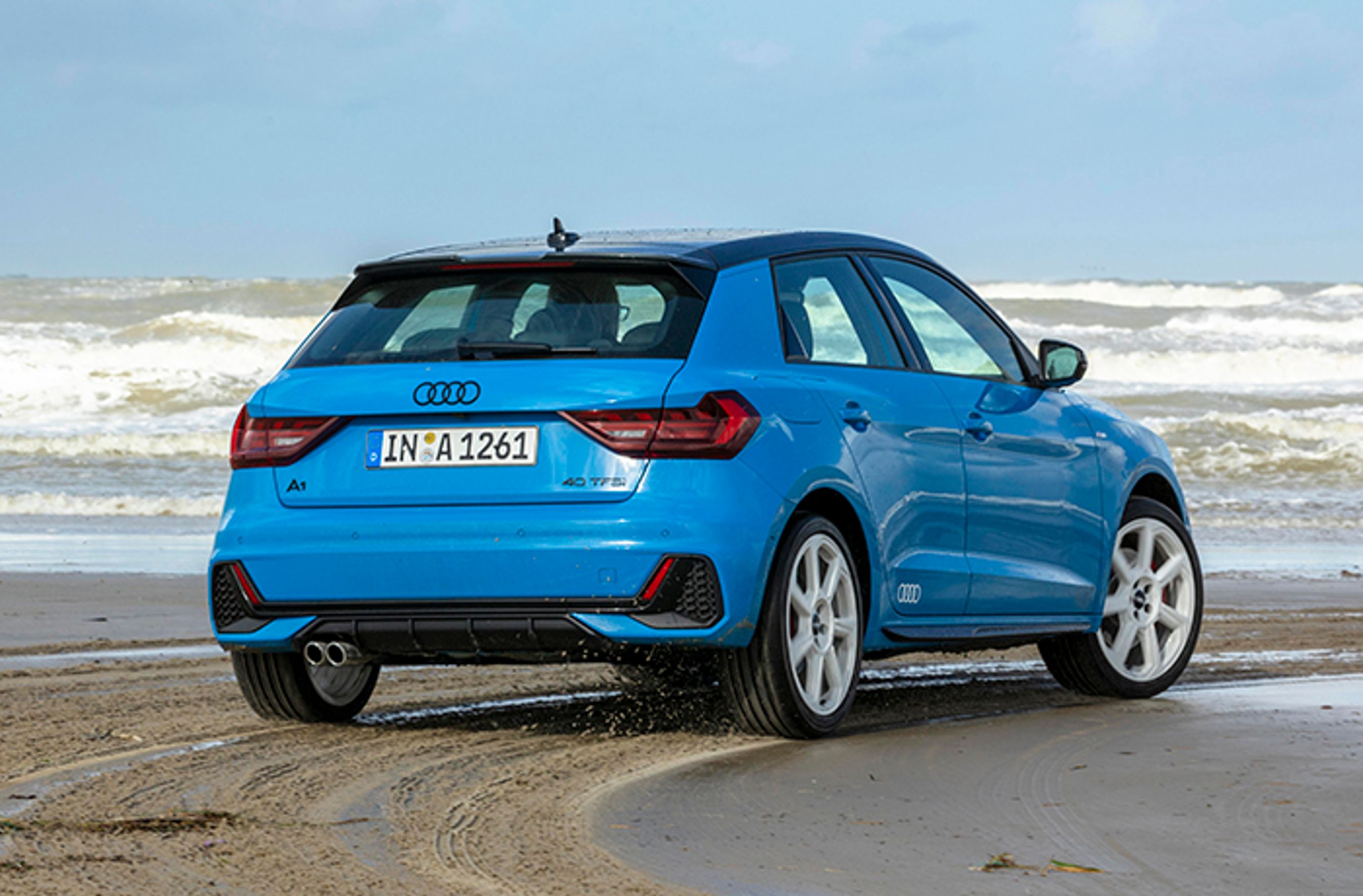 Audi A1 bagfra