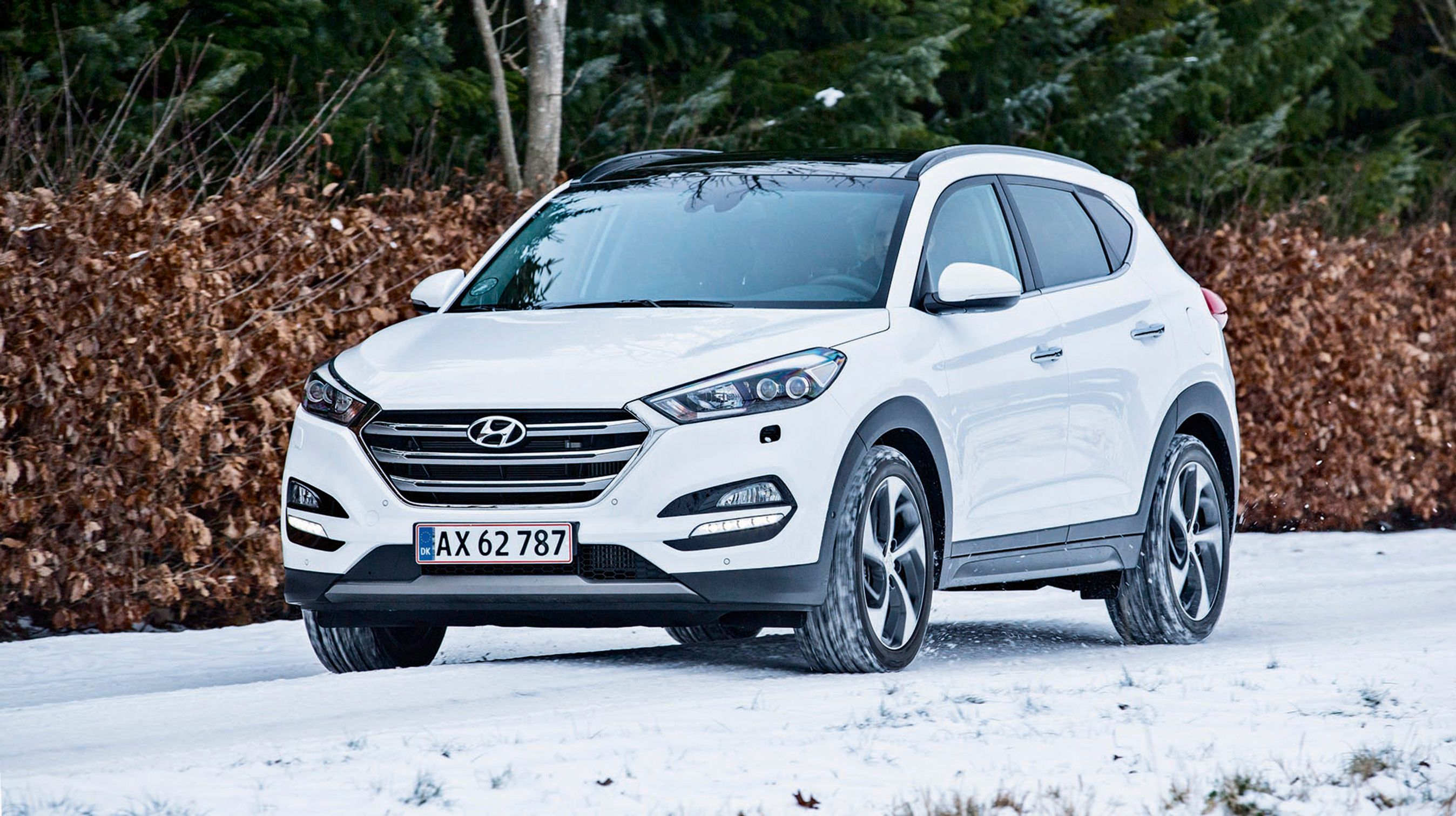 Hyundai Tucson forfra