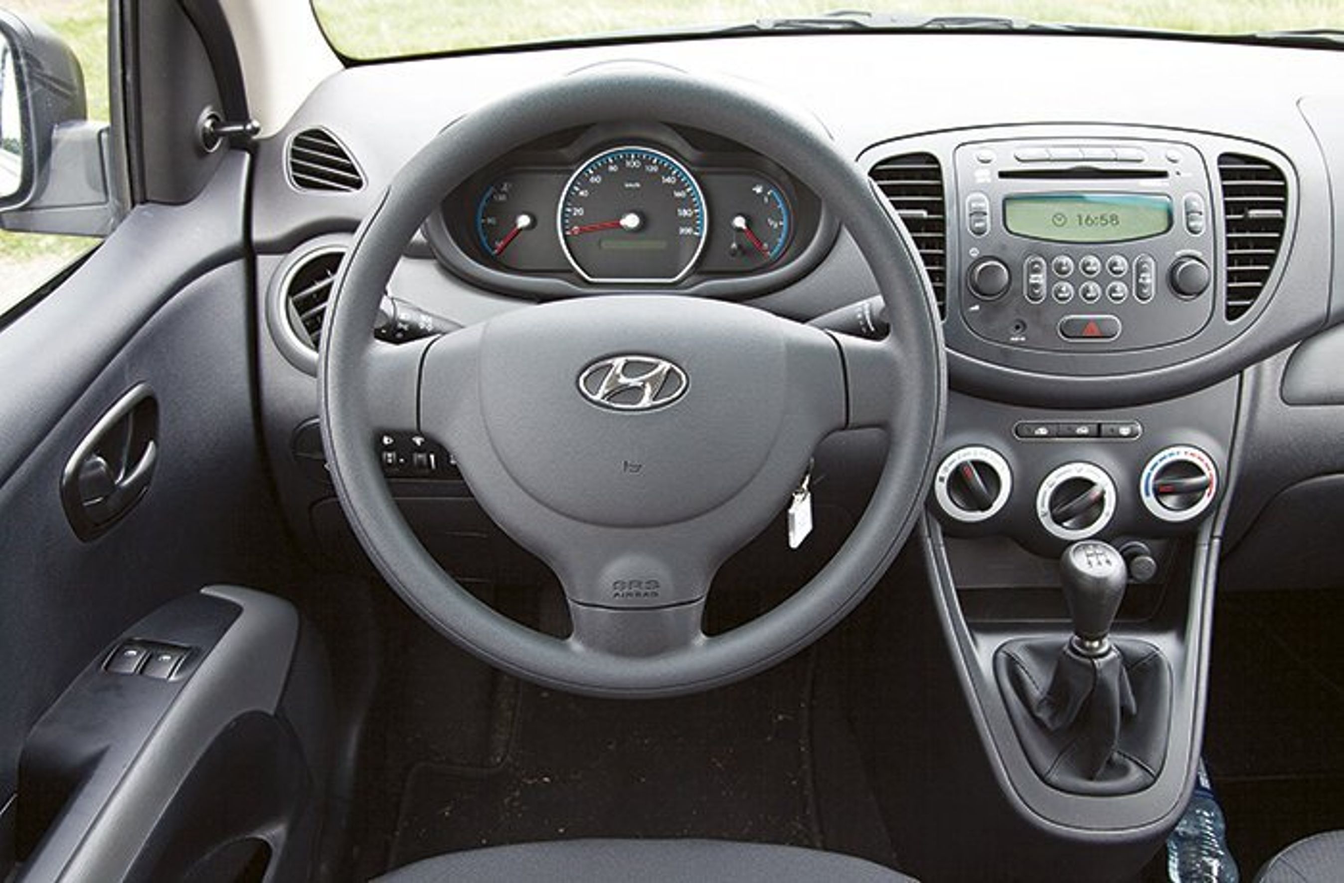 Hyundai i10 har en fin kabine