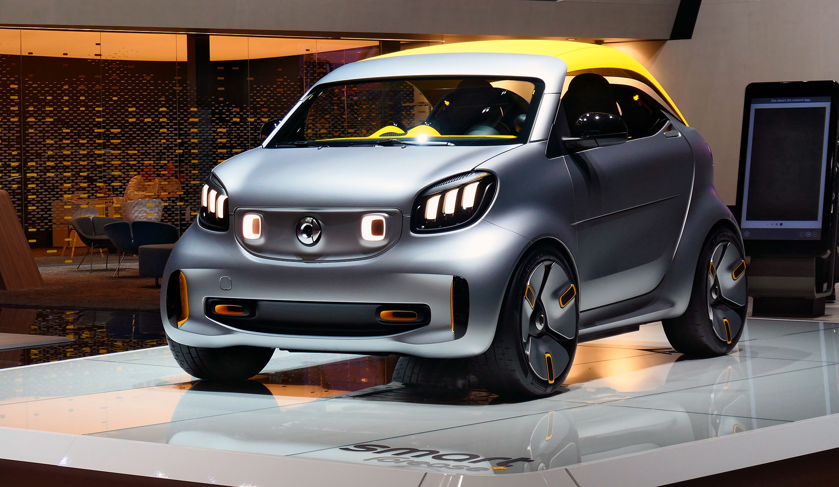 Konceptbilen Smart For Easy+.