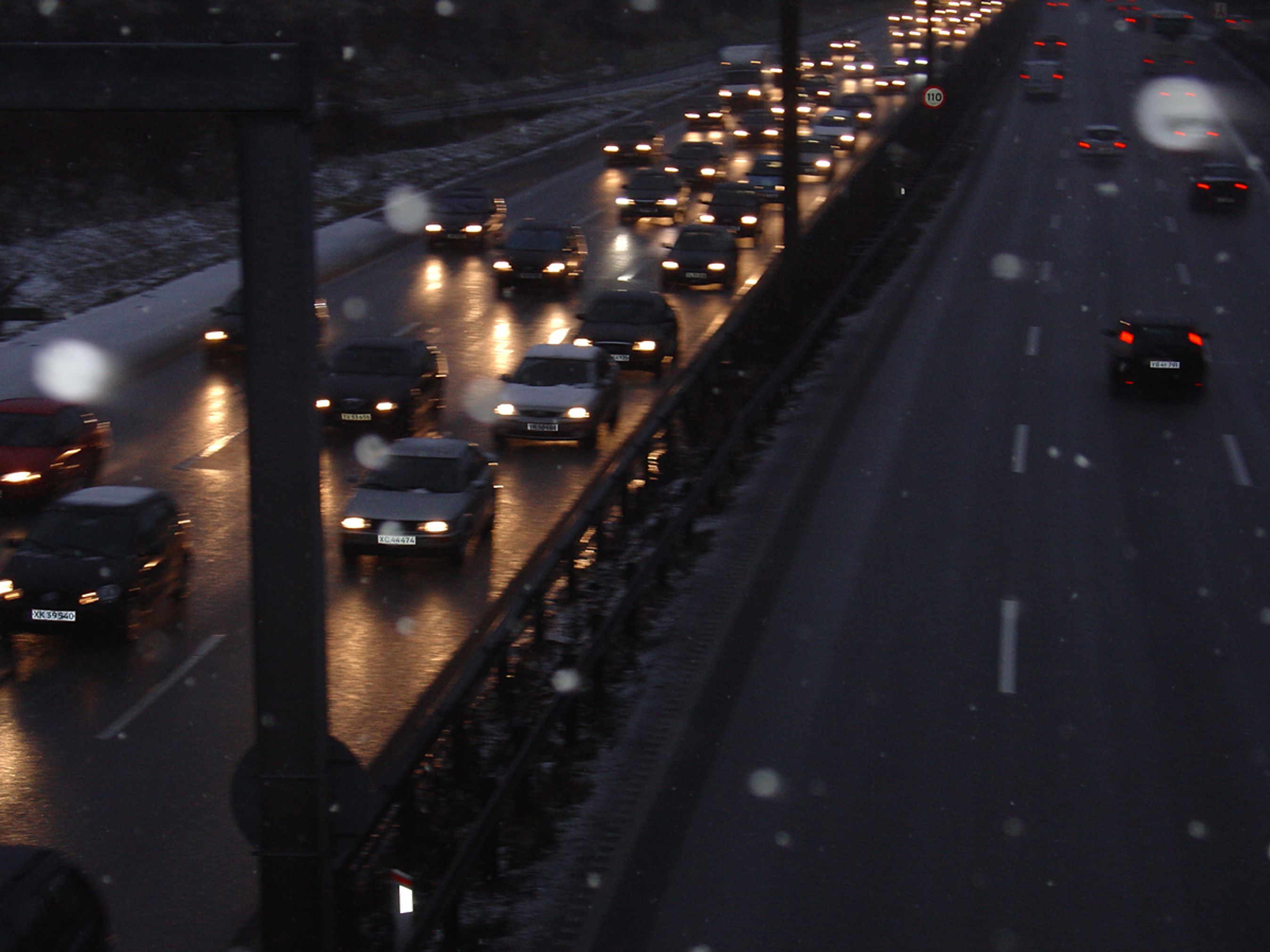 Vinterdæk til vinterføre.