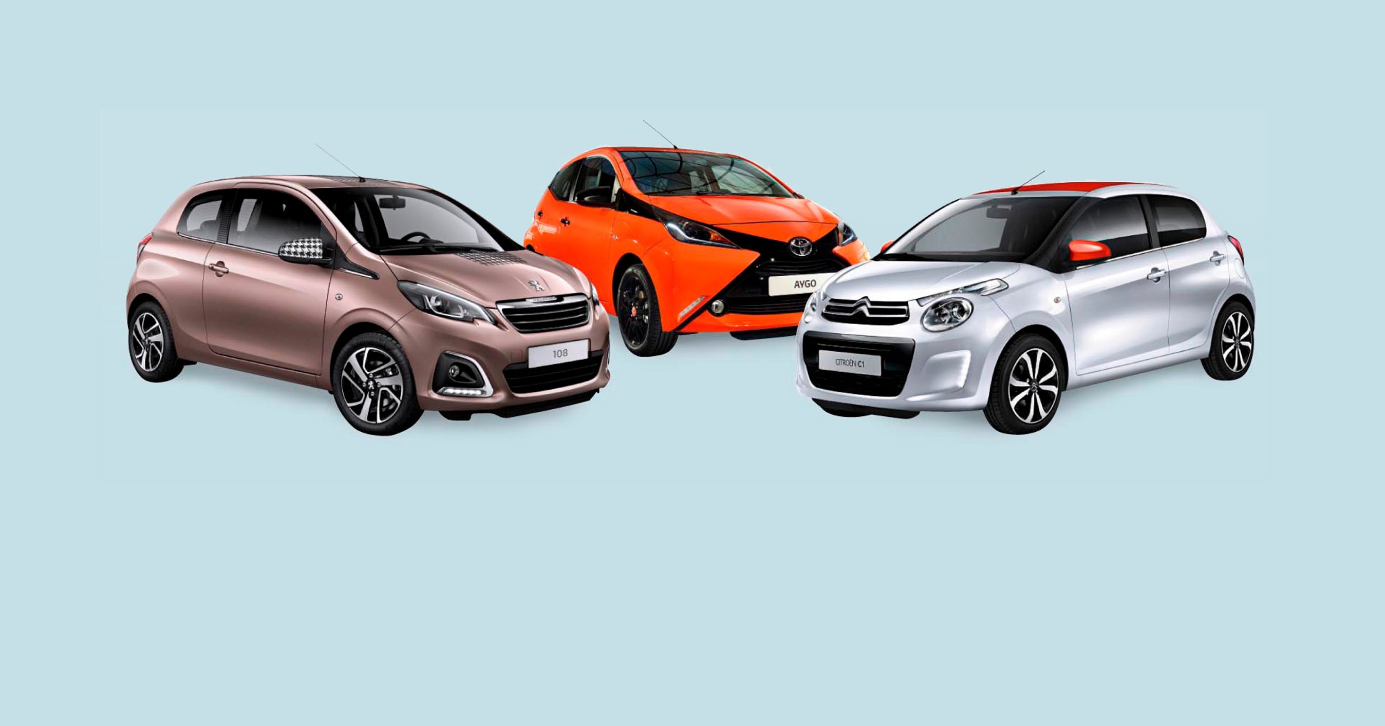 108, Aygo og C1.