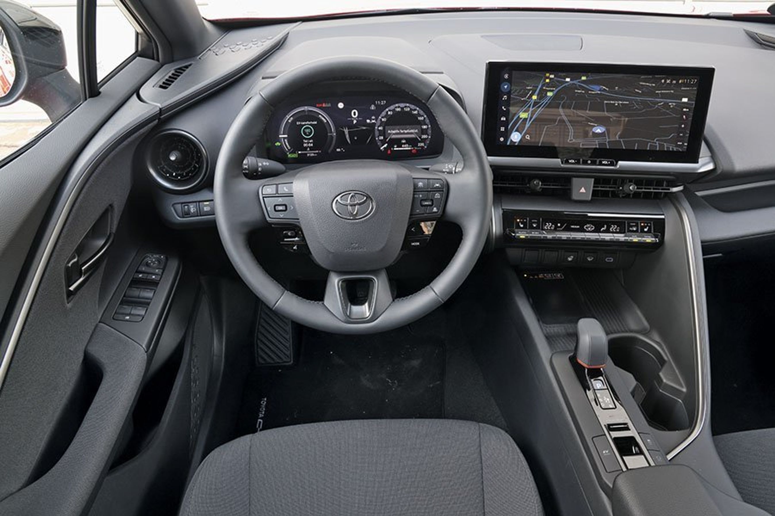 Kabinen i en Toyota C-HR