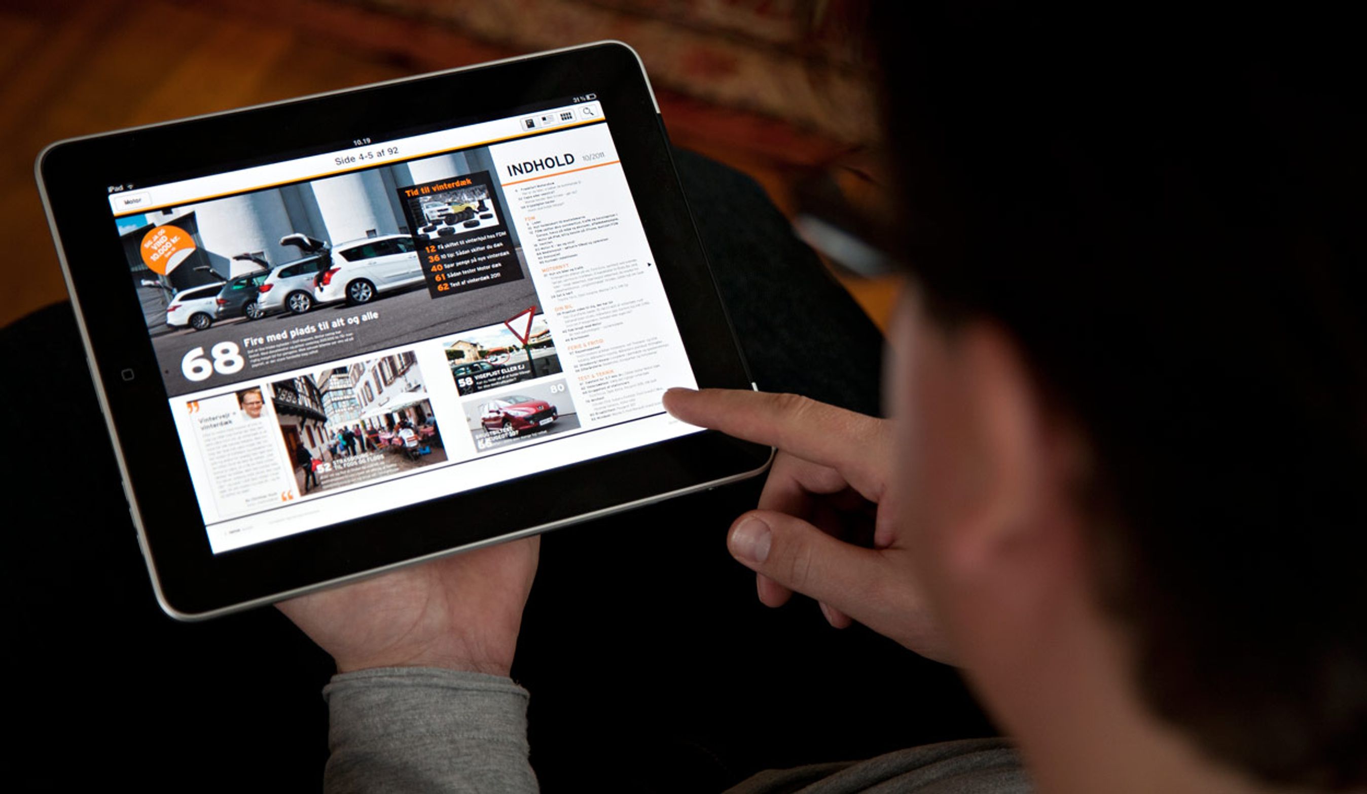 Motor – nu også på iPad