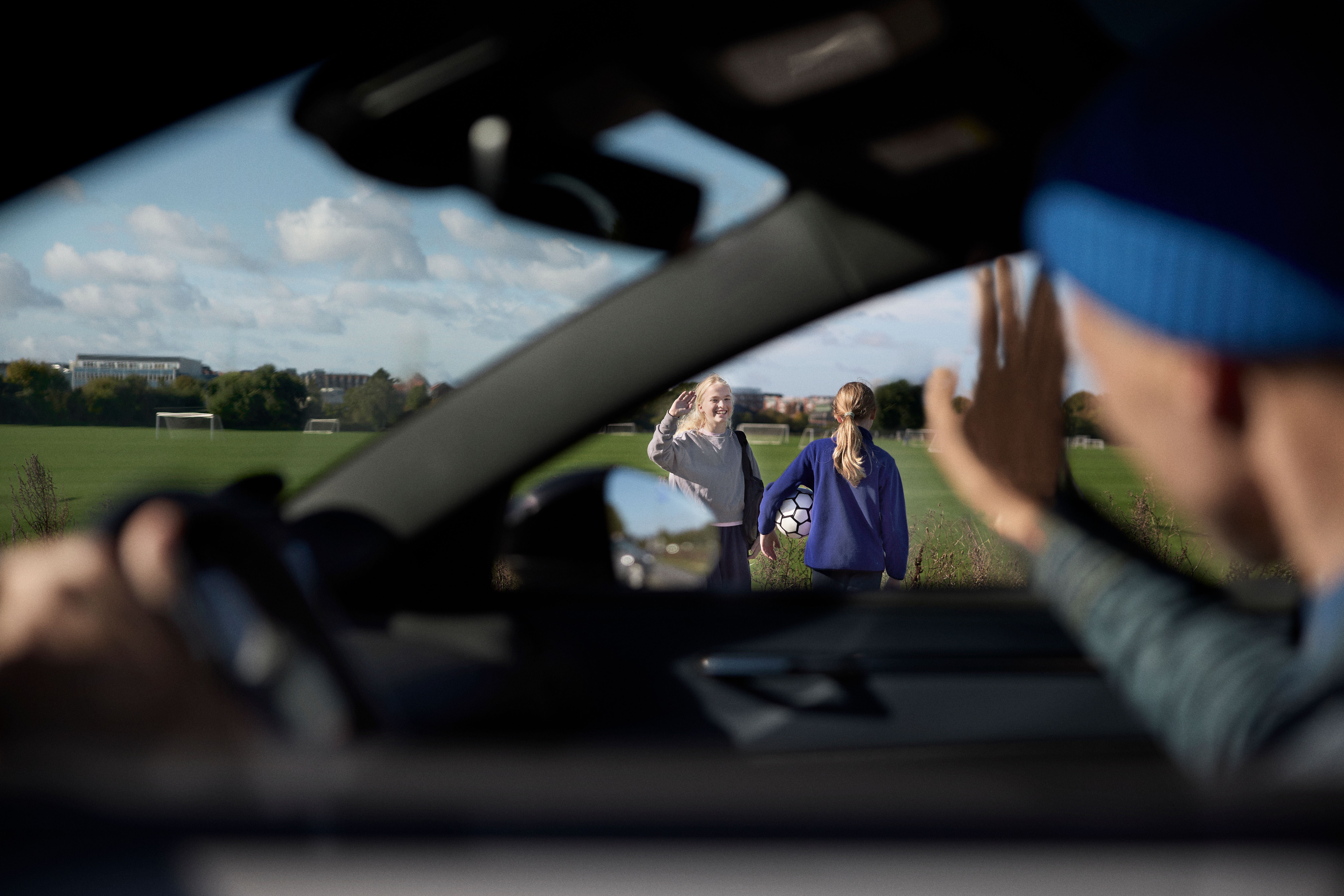 en far vinkler farvel