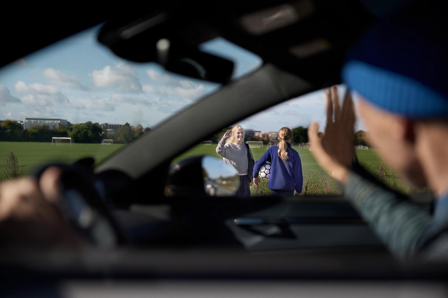 en far vinkler farvel