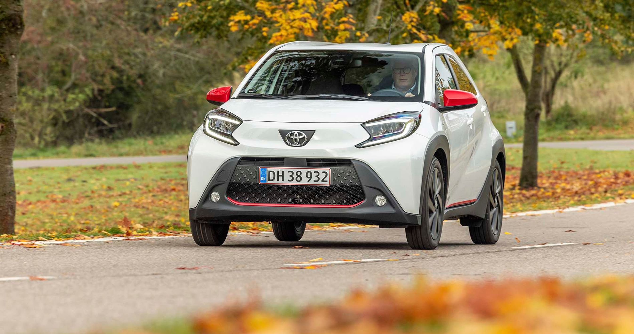 Toyota Aygo X set forfra