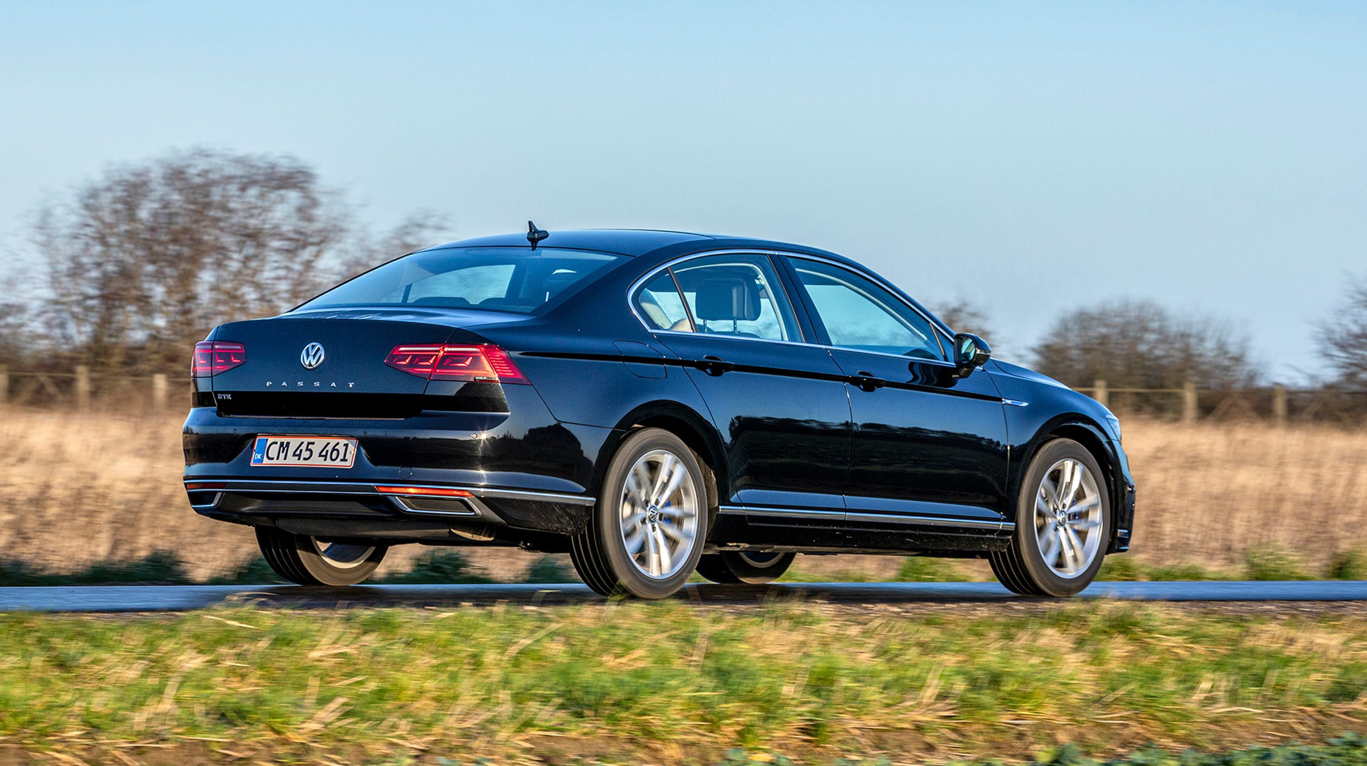 VW Passat GTE bagfra