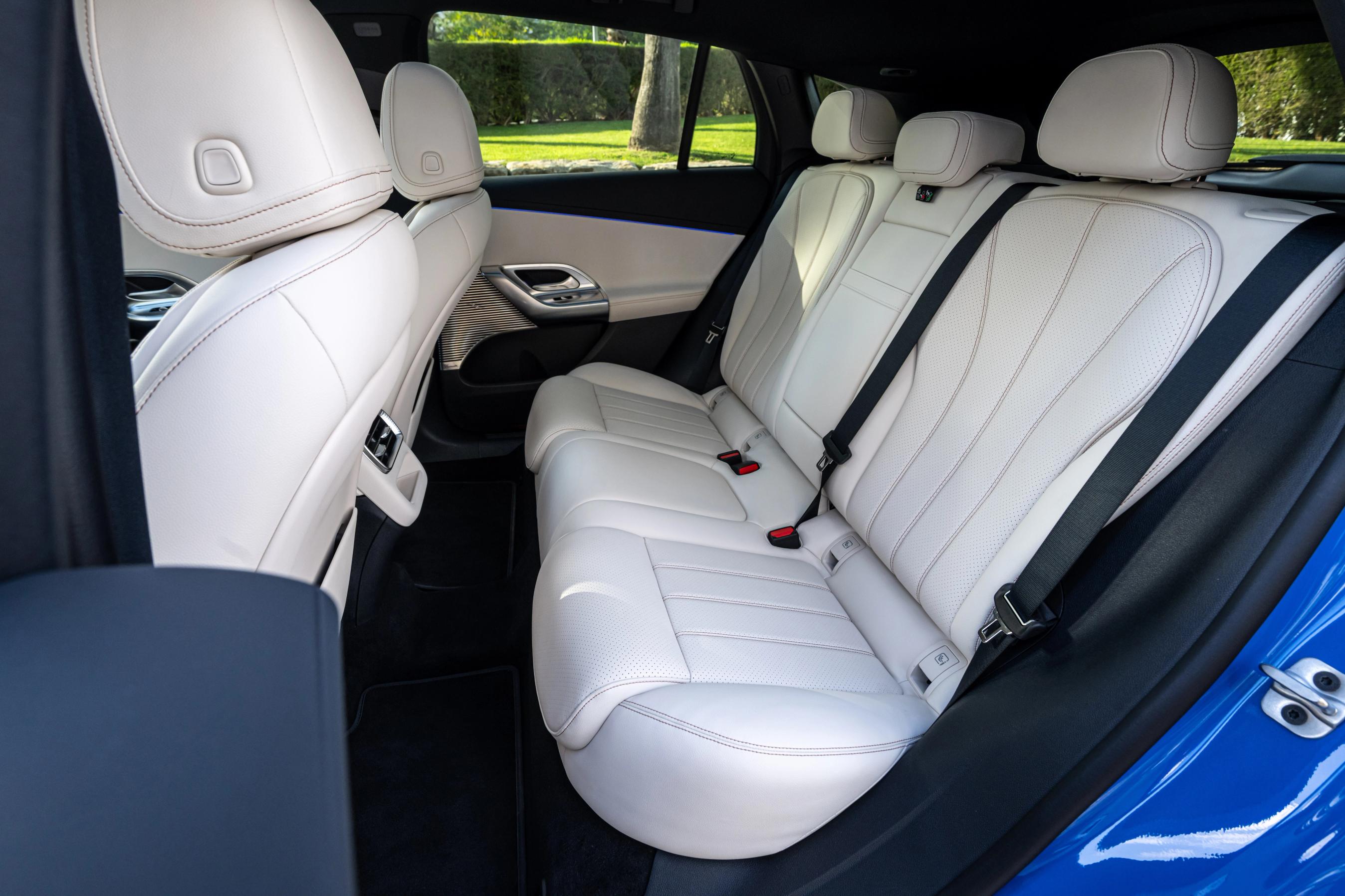 Bagsædet i en Mercedes-Benz GLC