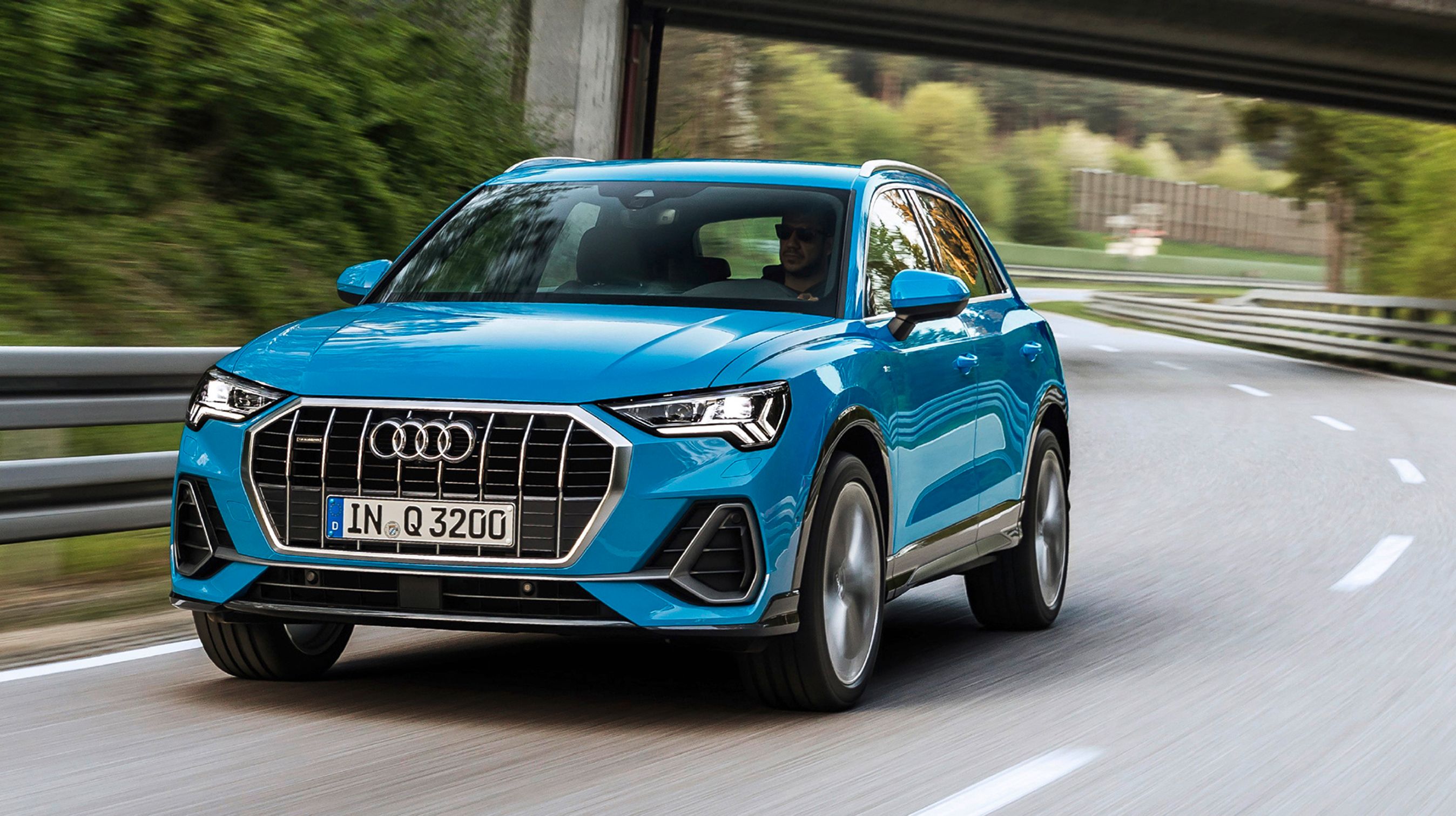 Audi Q3 forfra