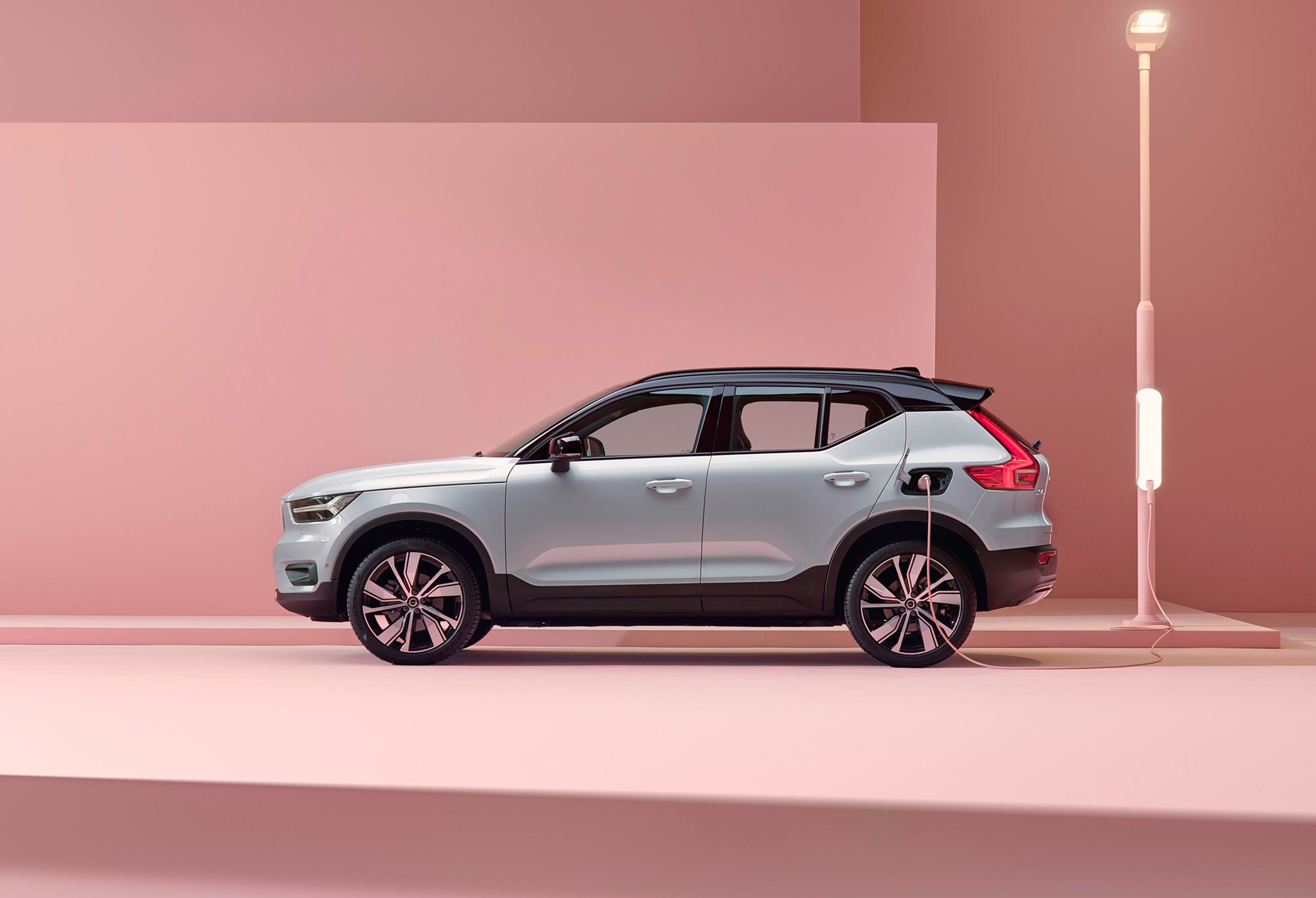 XC40 Recharge er en ren elektrisk Volvo.