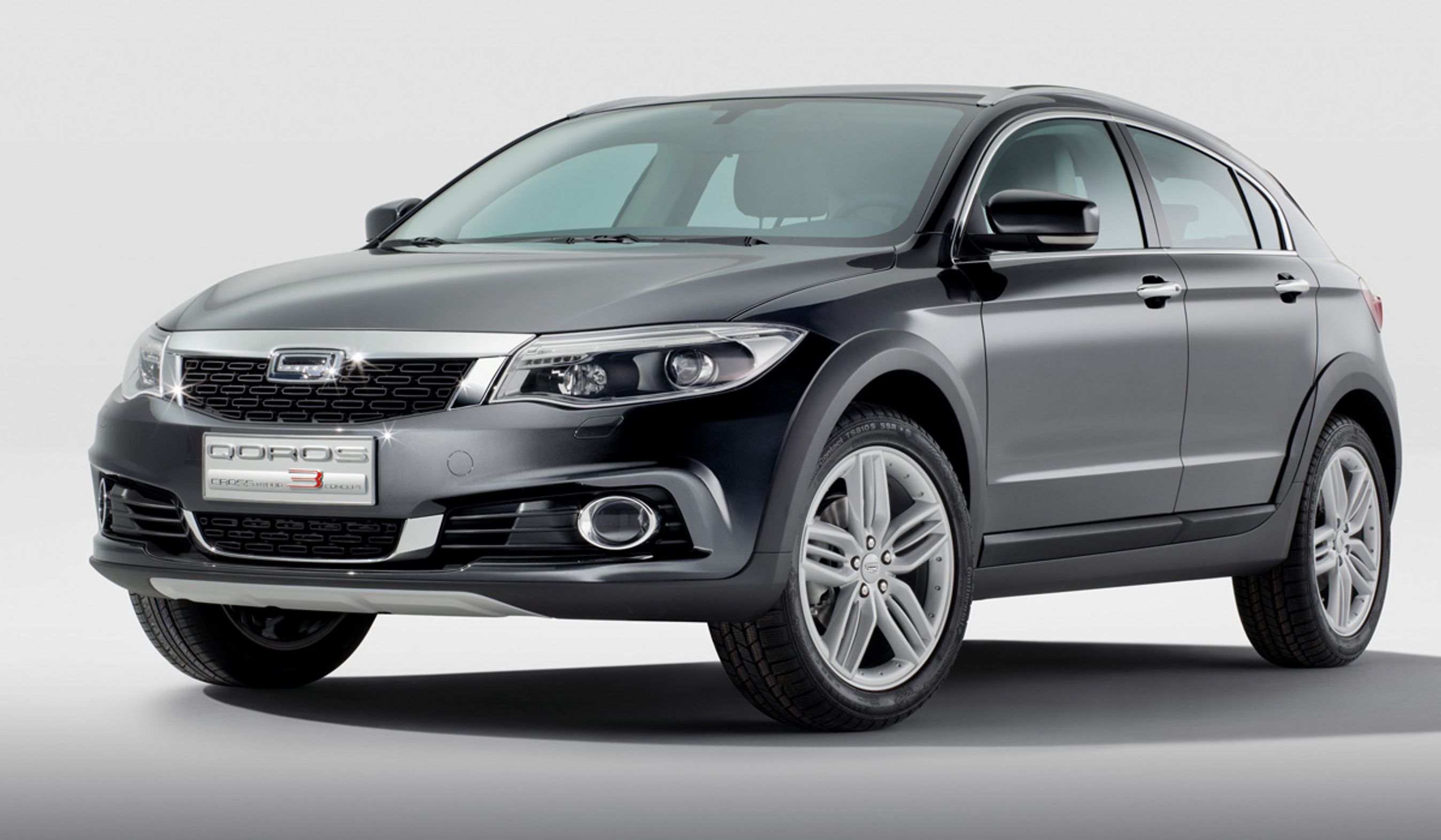 Qoros 3 Cross vises i Genève i konceptudgave.