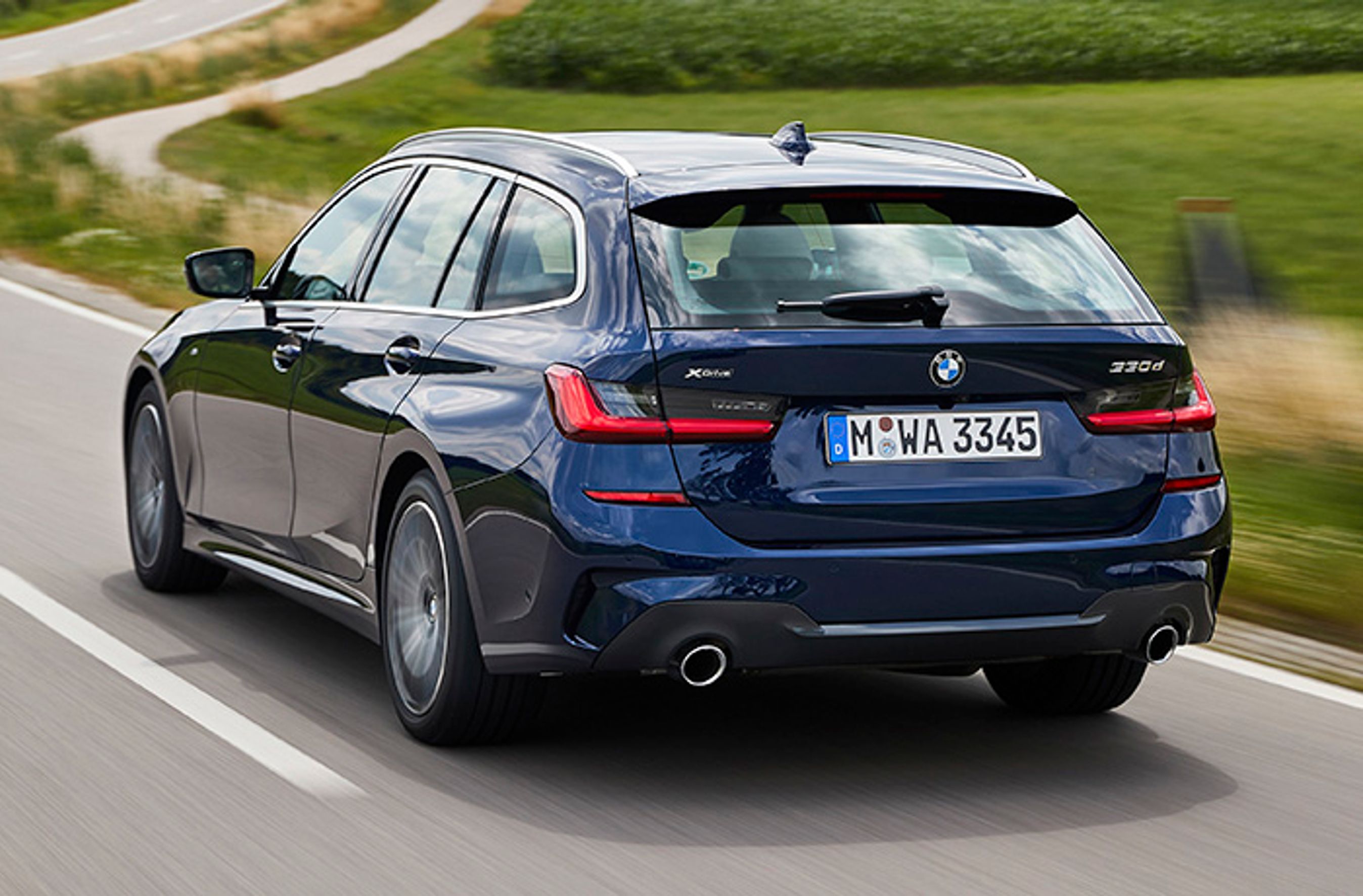 BMW 3-serie Touring bagfra