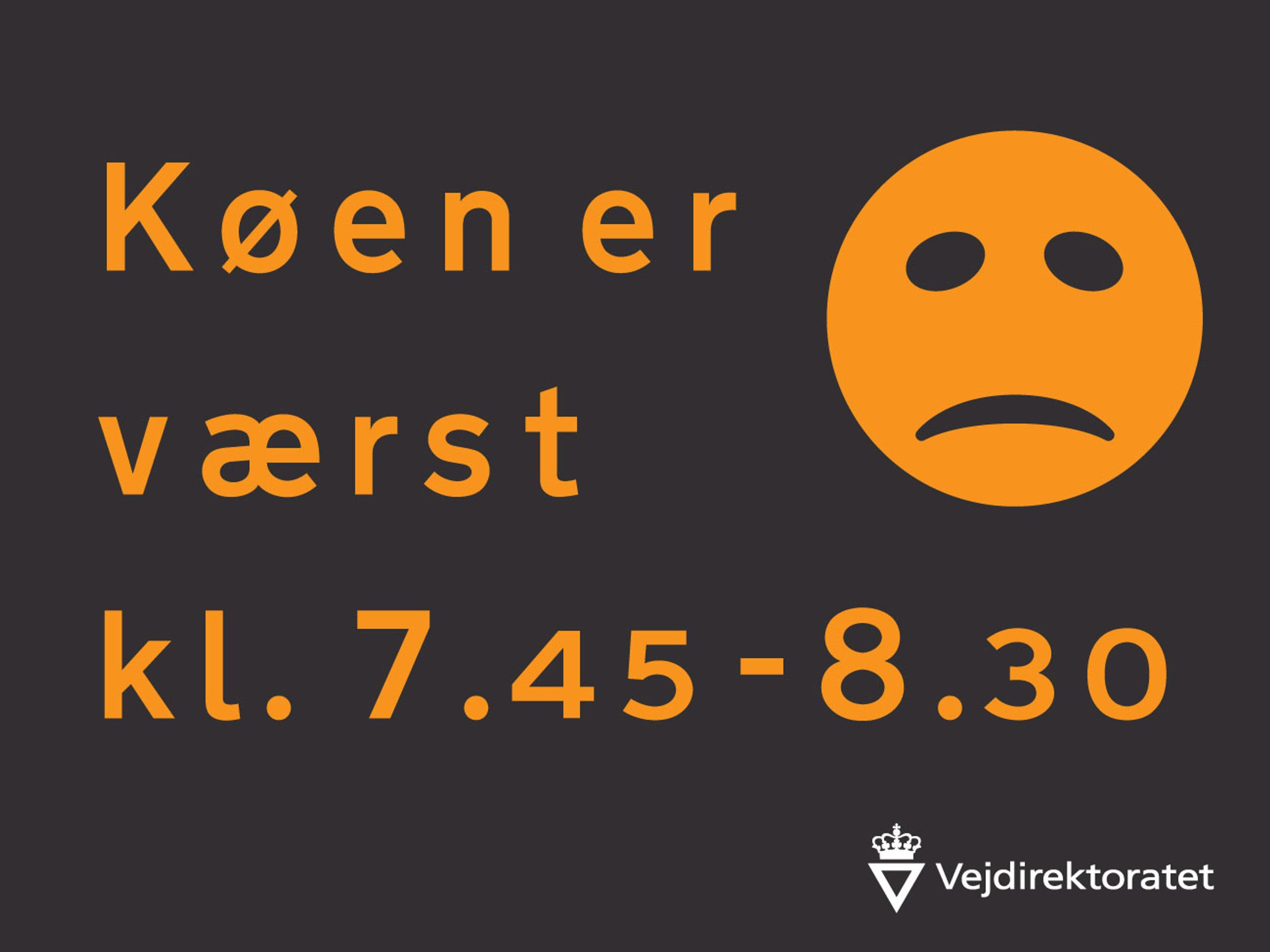 I følge vejdirektoratet er 31 pct. af bilisterne er villige til at køre hjemmefra på et andet tidspunkt end normalt, hvis bare det kan spare den samlet rejsetid. (Grafik: Vejdirektoratet)