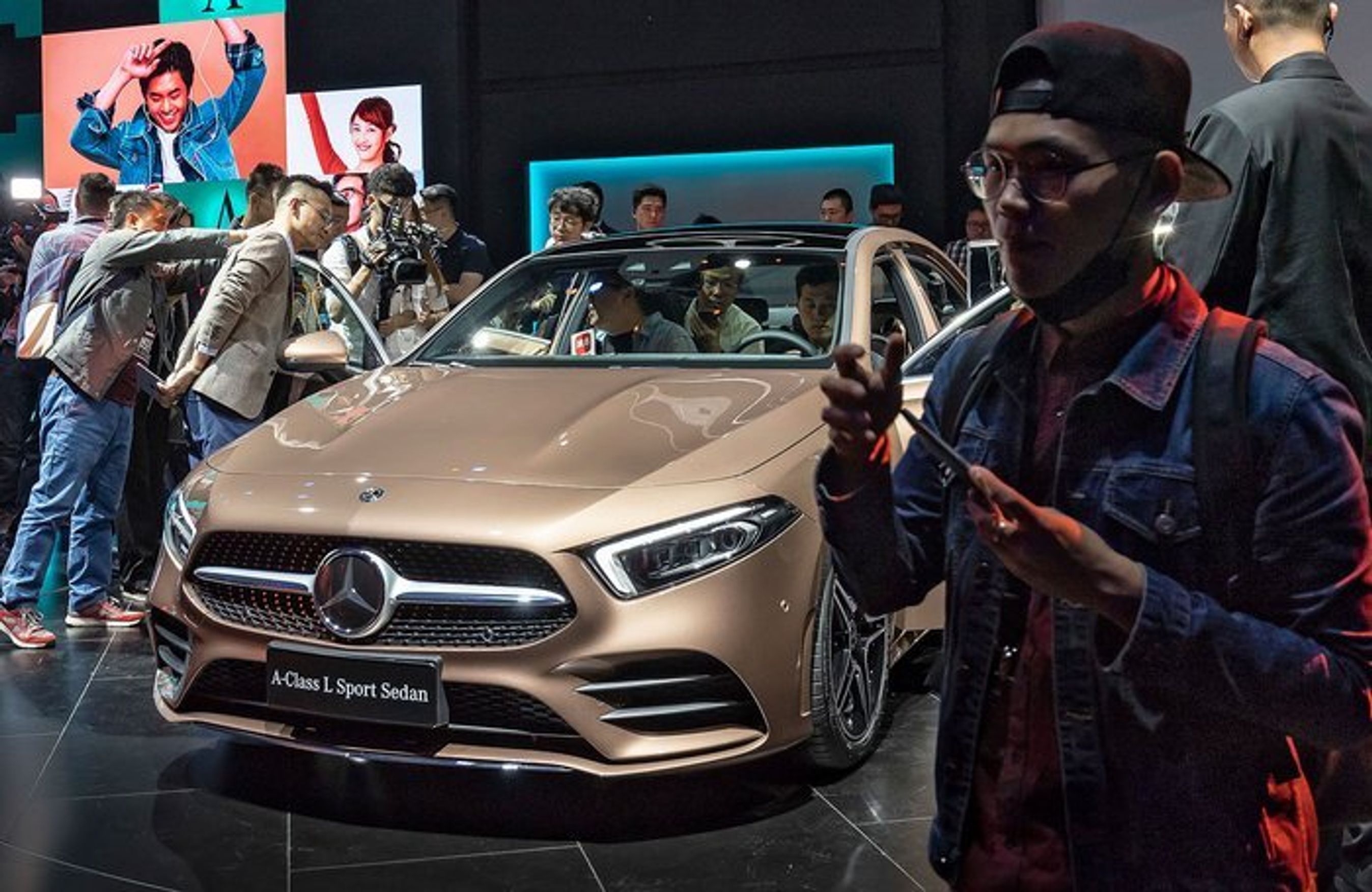 Premieren i Beijing.