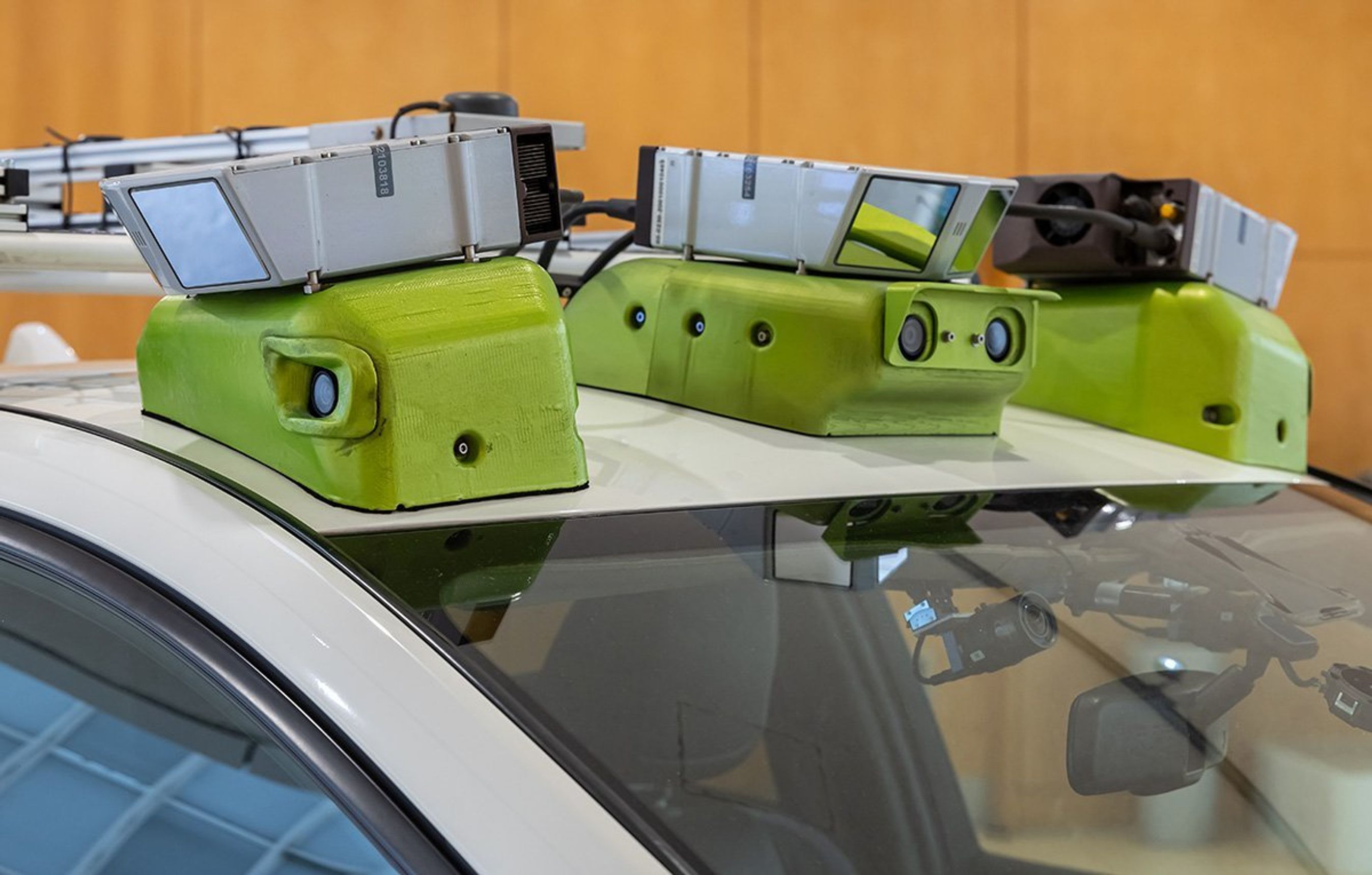 Nærbillede af lidar.