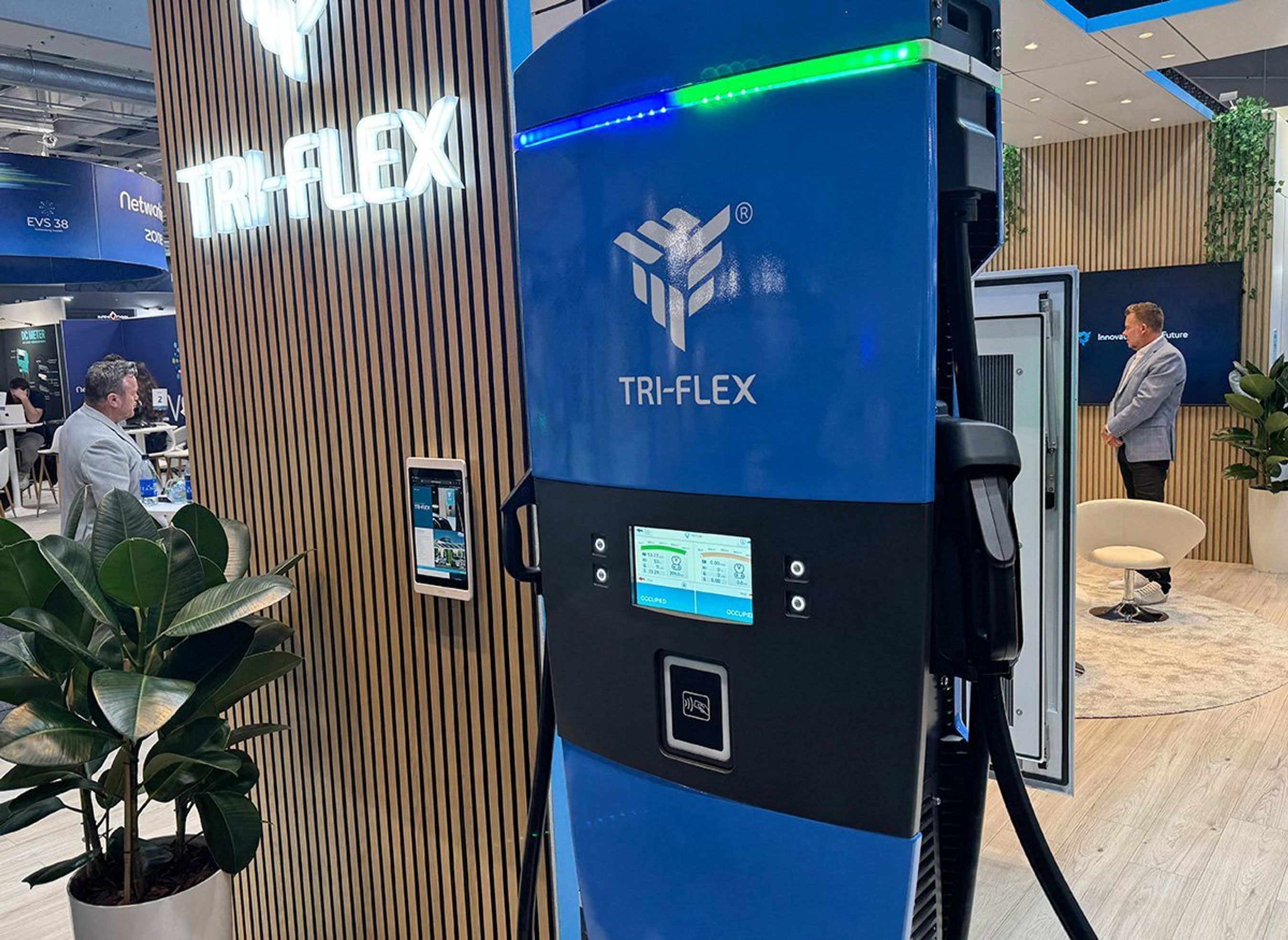 Lynlader i nærbillede.