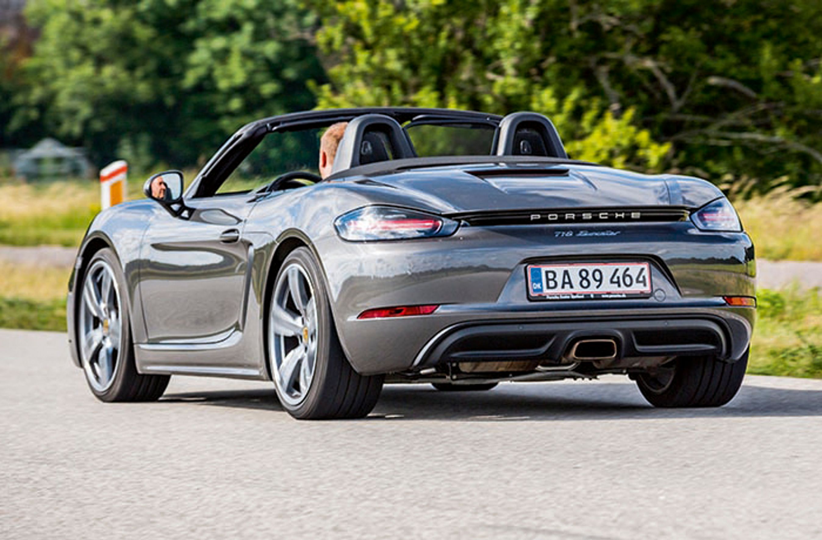 Porsche Boxster bagfra
