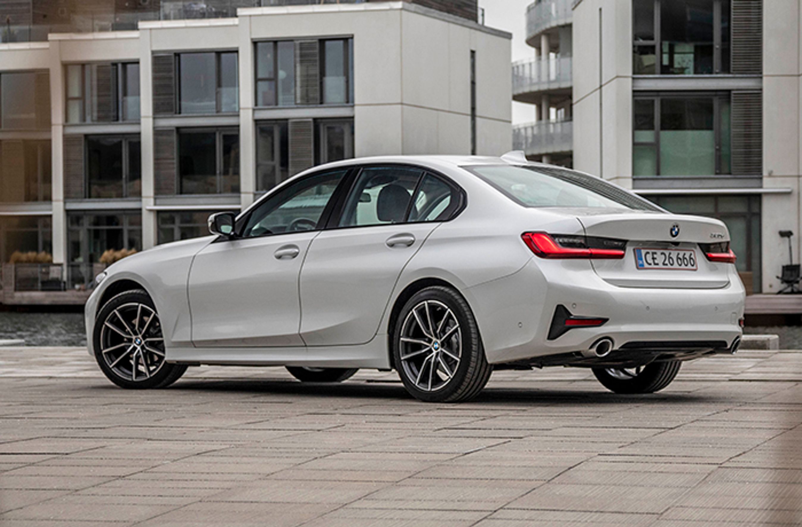 BMW 3-serie set bagfra