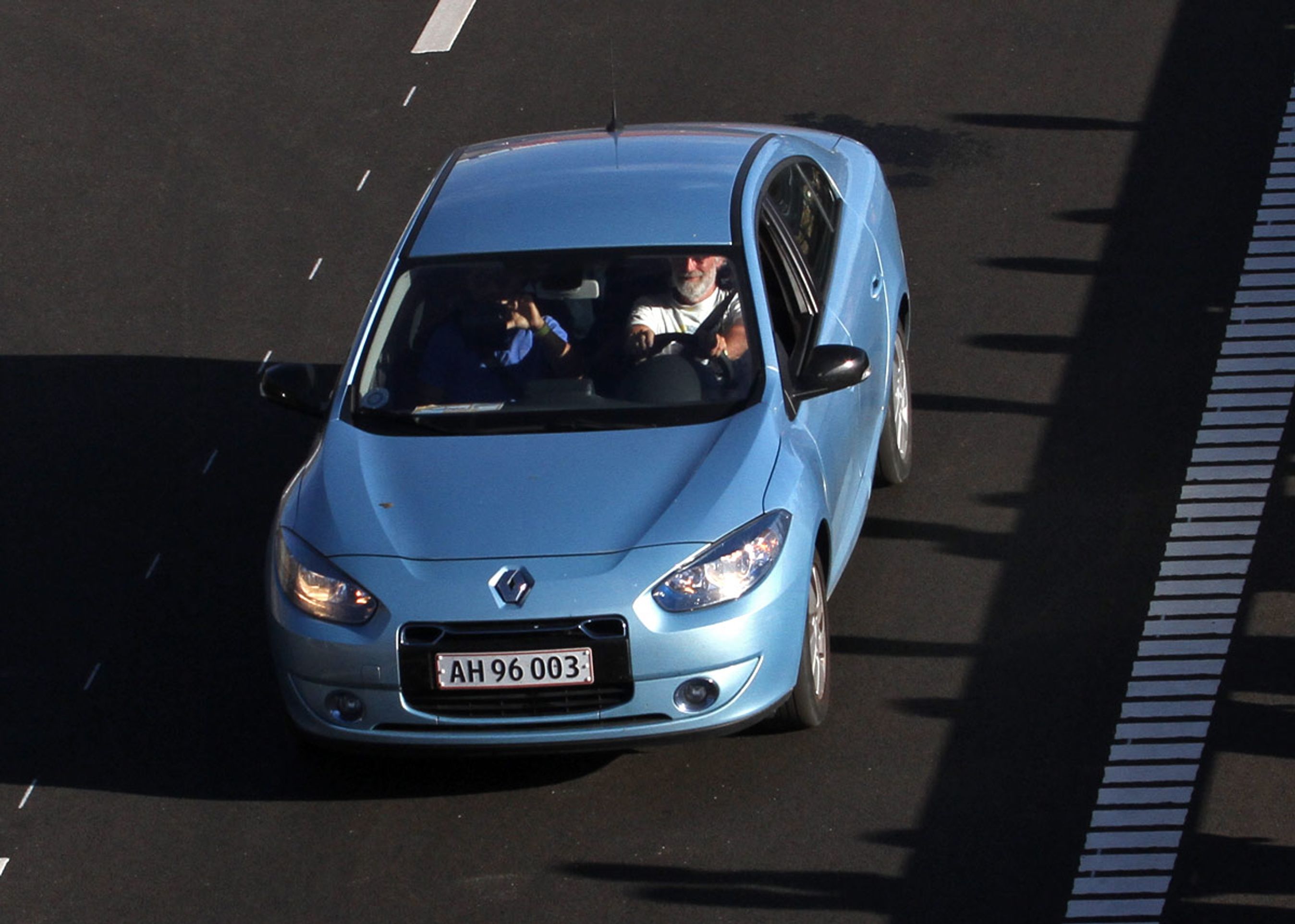 Elbilen Renault Fluence, der ikke længere kan bytte batteri, var med i flere eksemplarer.