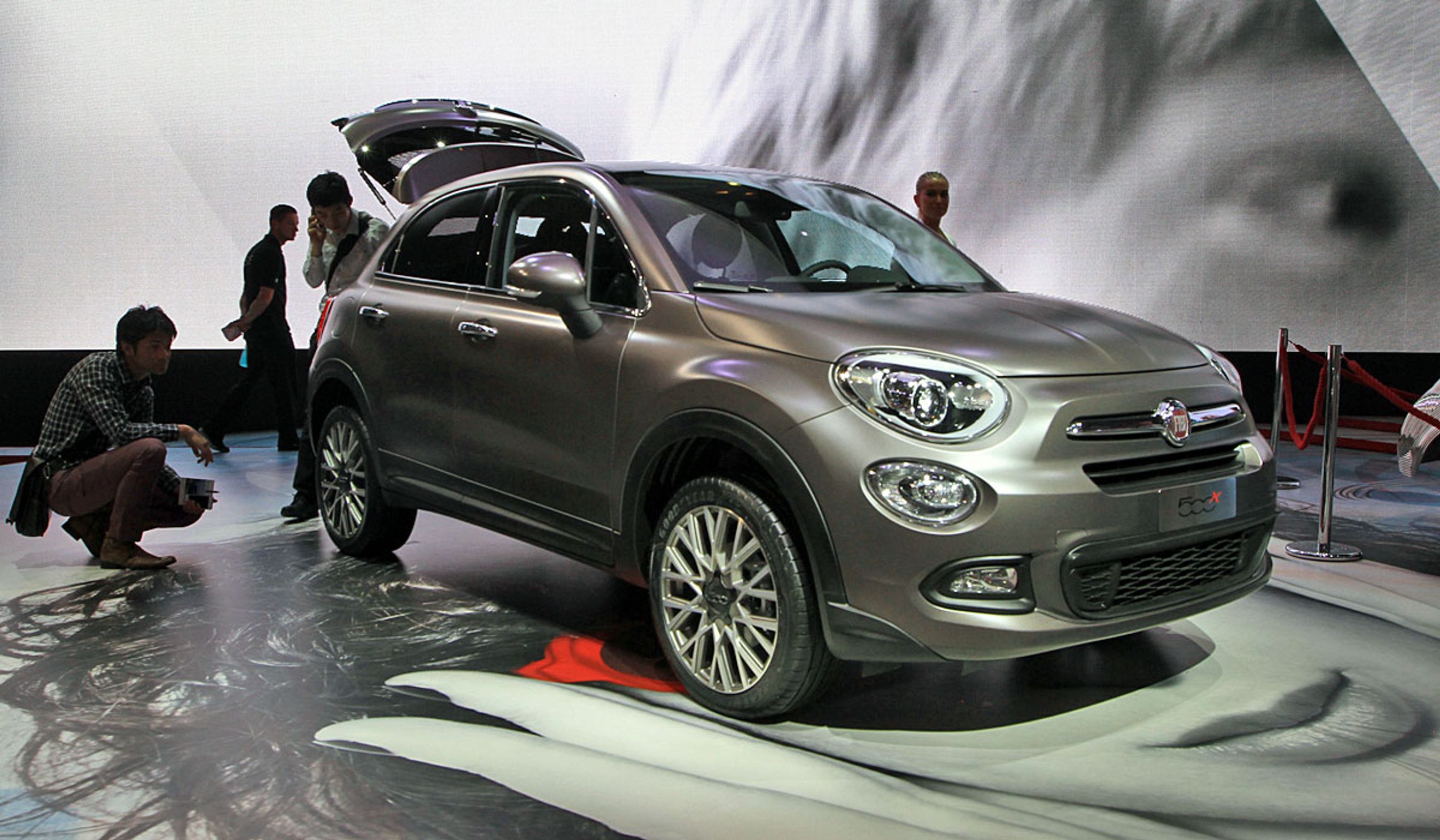 Fiat 500X var en af de store nyheder på Paris-udstillingen i 2015.