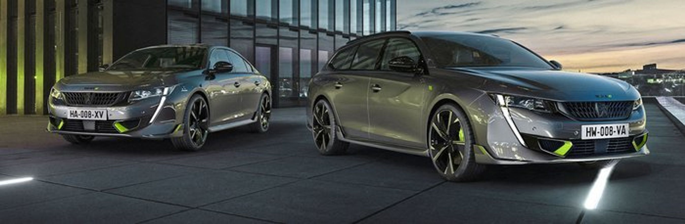 508 Peugeot Sport Engineered fås både som sedan og stationcar.